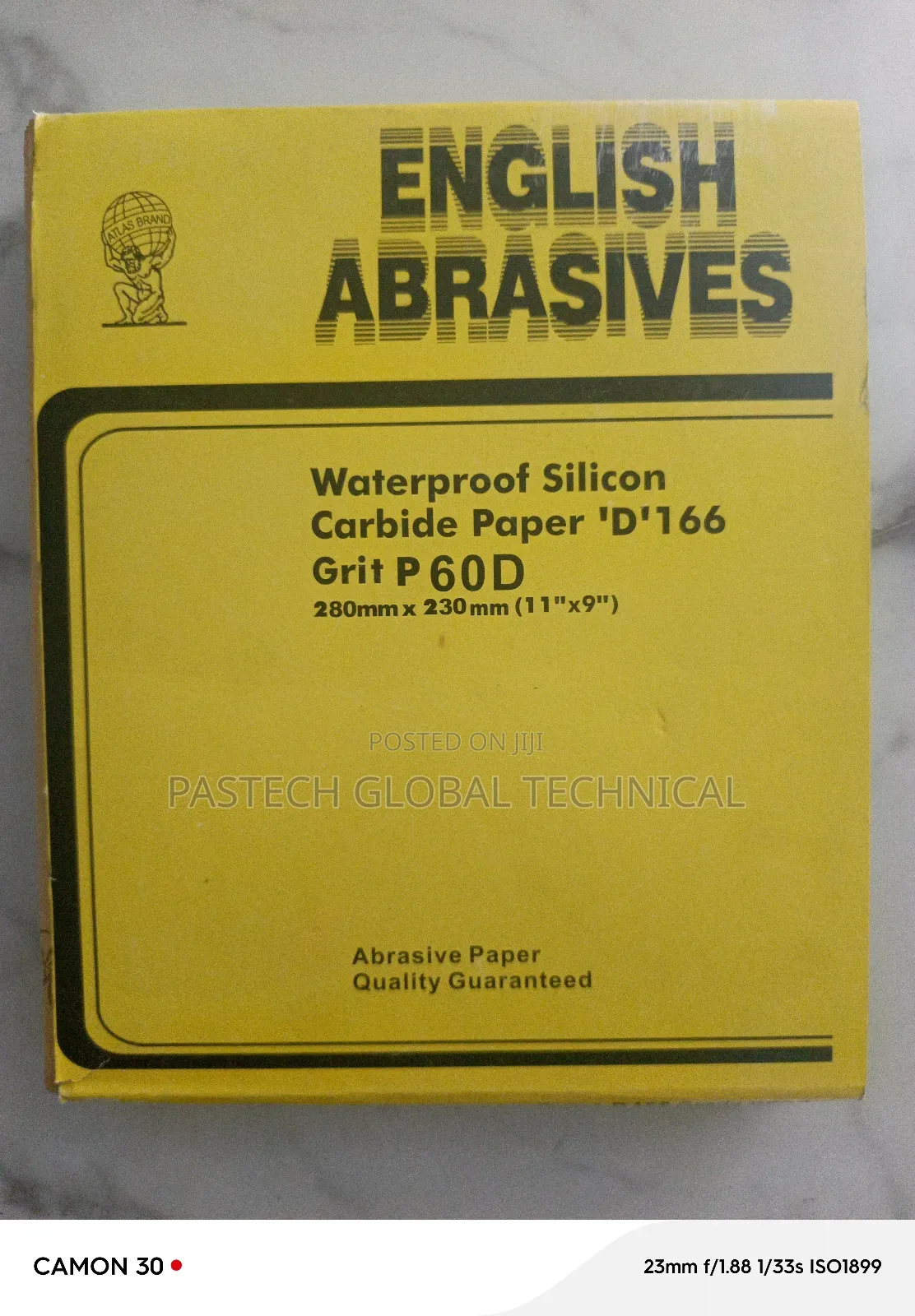 Waterproof Silicon Carbide Paper