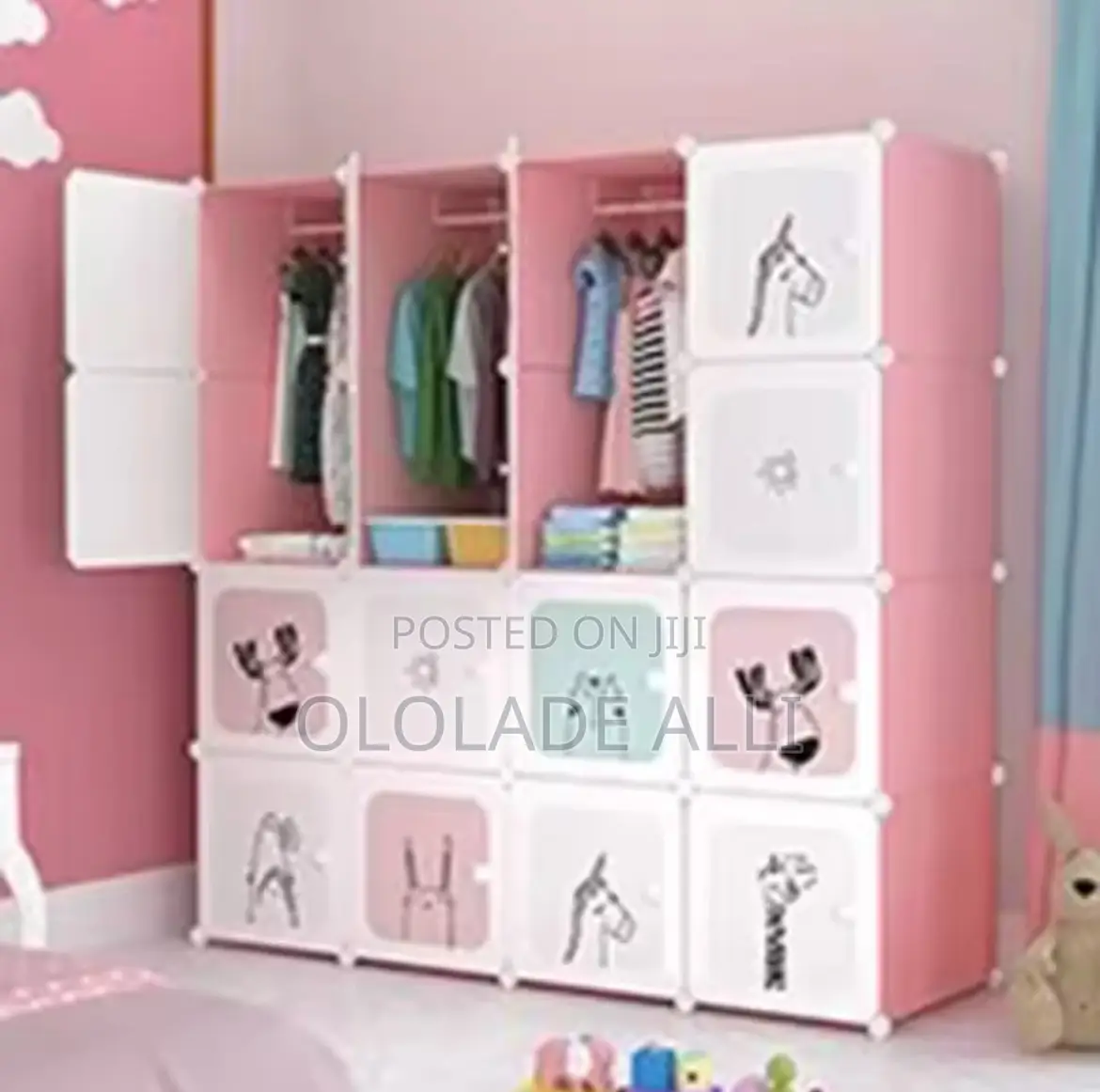 Wardrobes Wall Coat Racks Storage for Baby