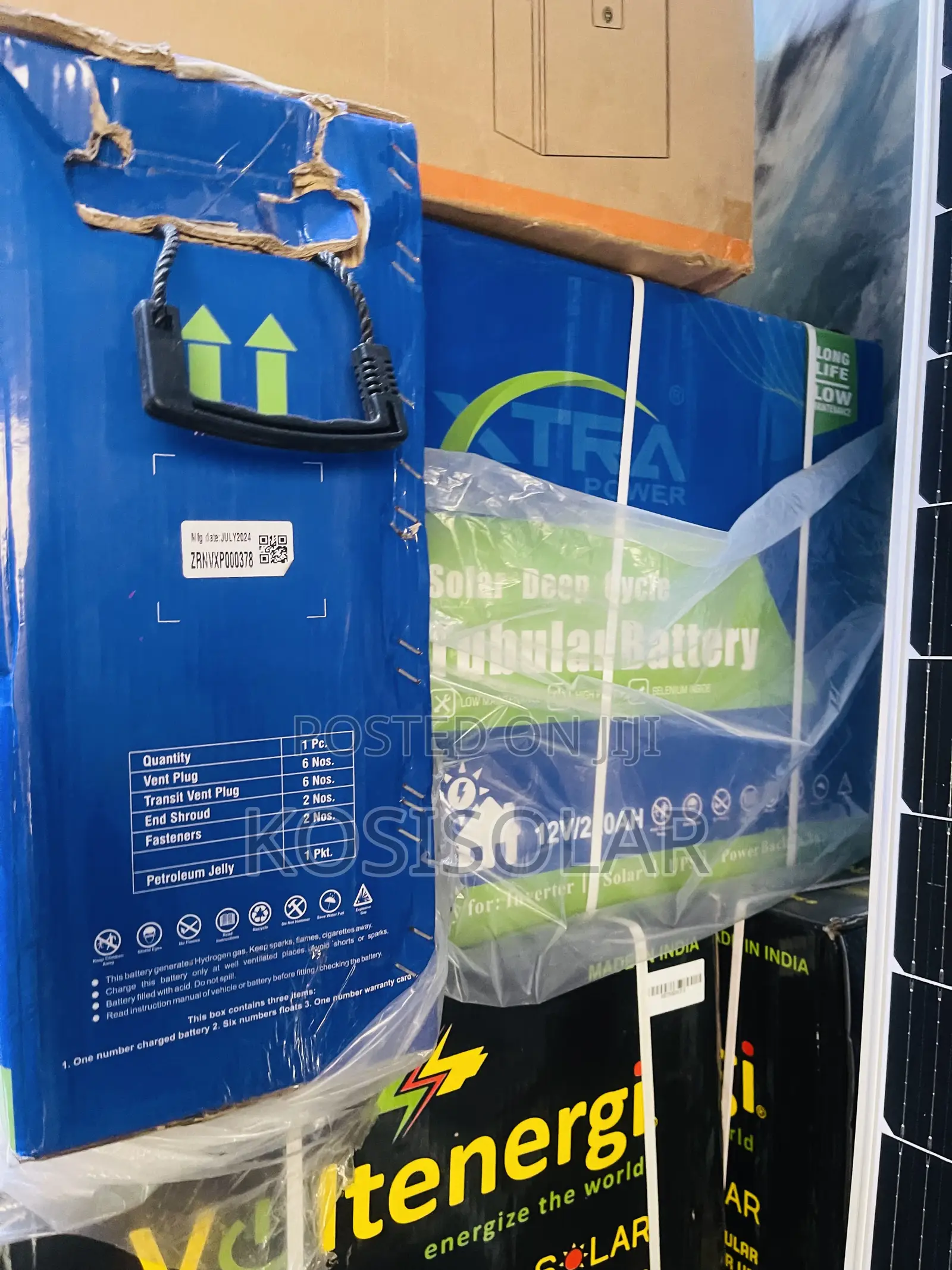 220ah 12v Xtra Power Solar Tubular Battery