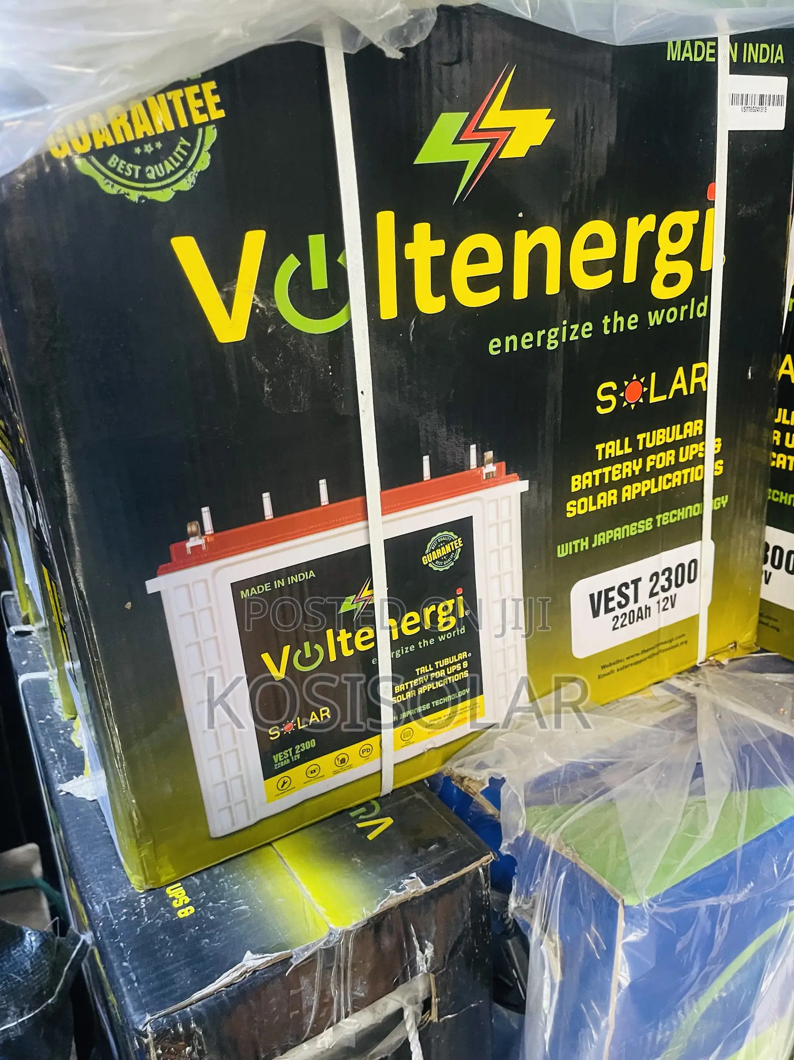 230ah 12v Volt Energy Tubular Solar Battery