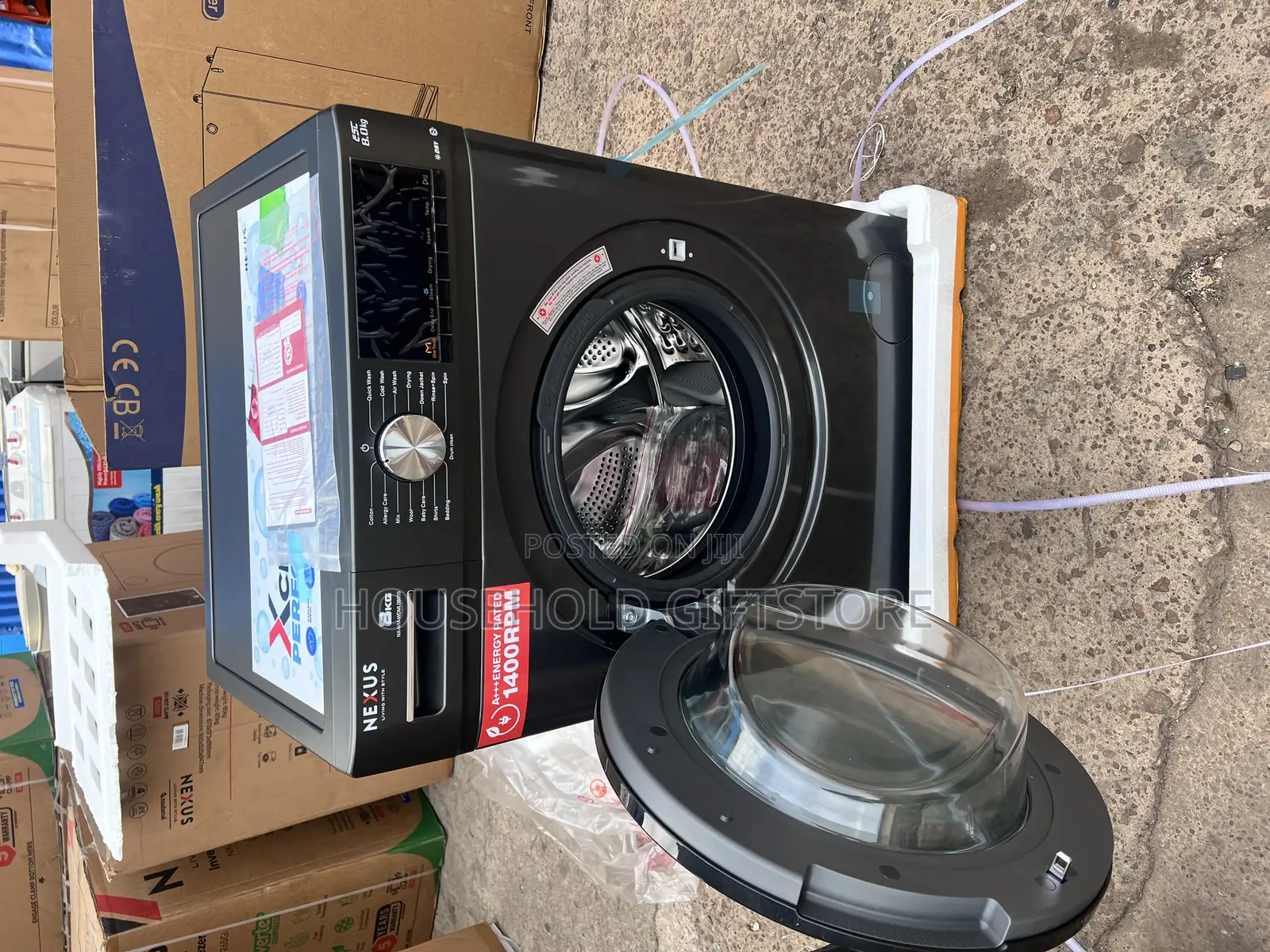 Nexus 8kg Inverter Automatic Washing Machine