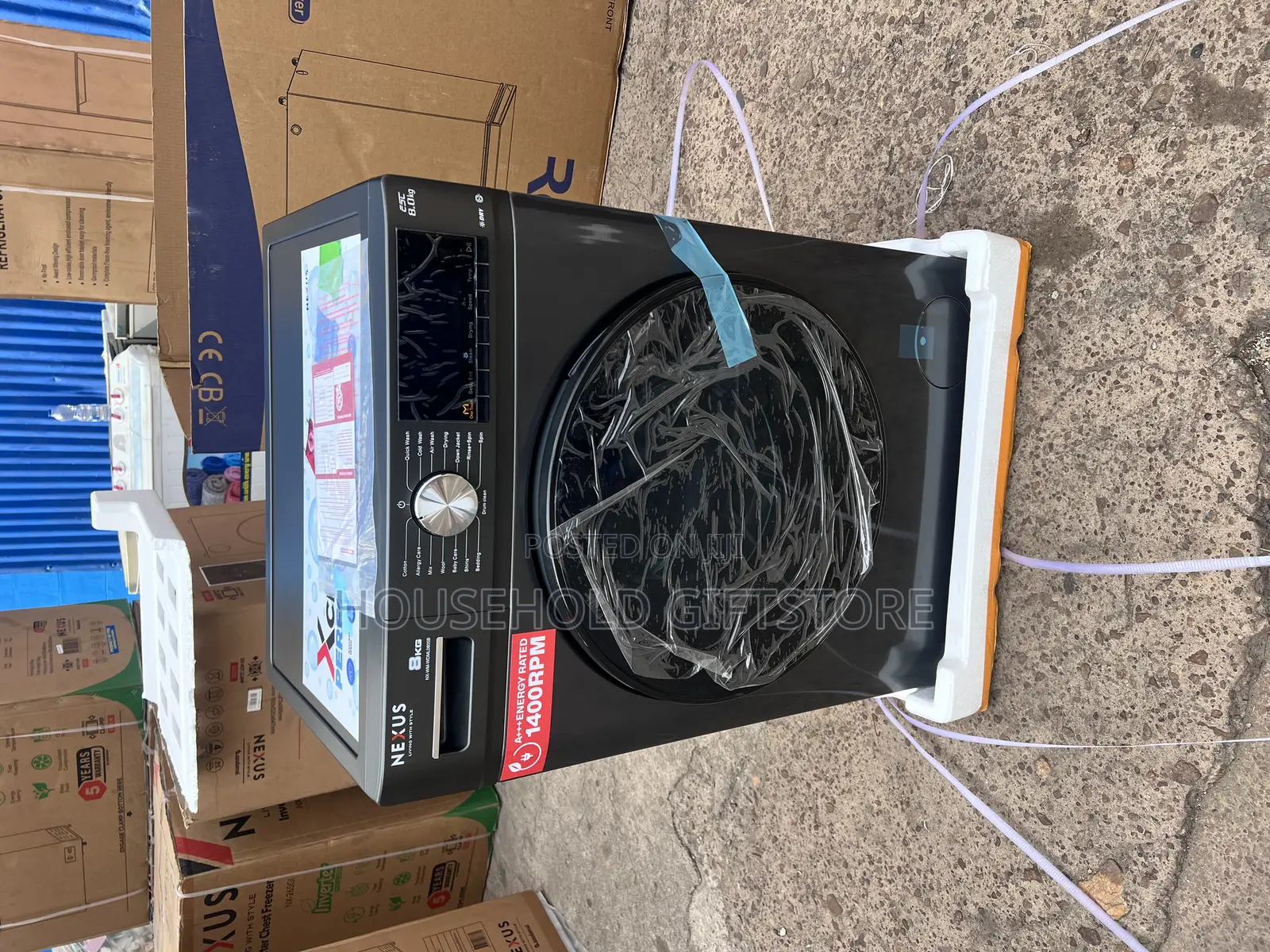 Nexus 8kg Inverter Automatic Washing Machine