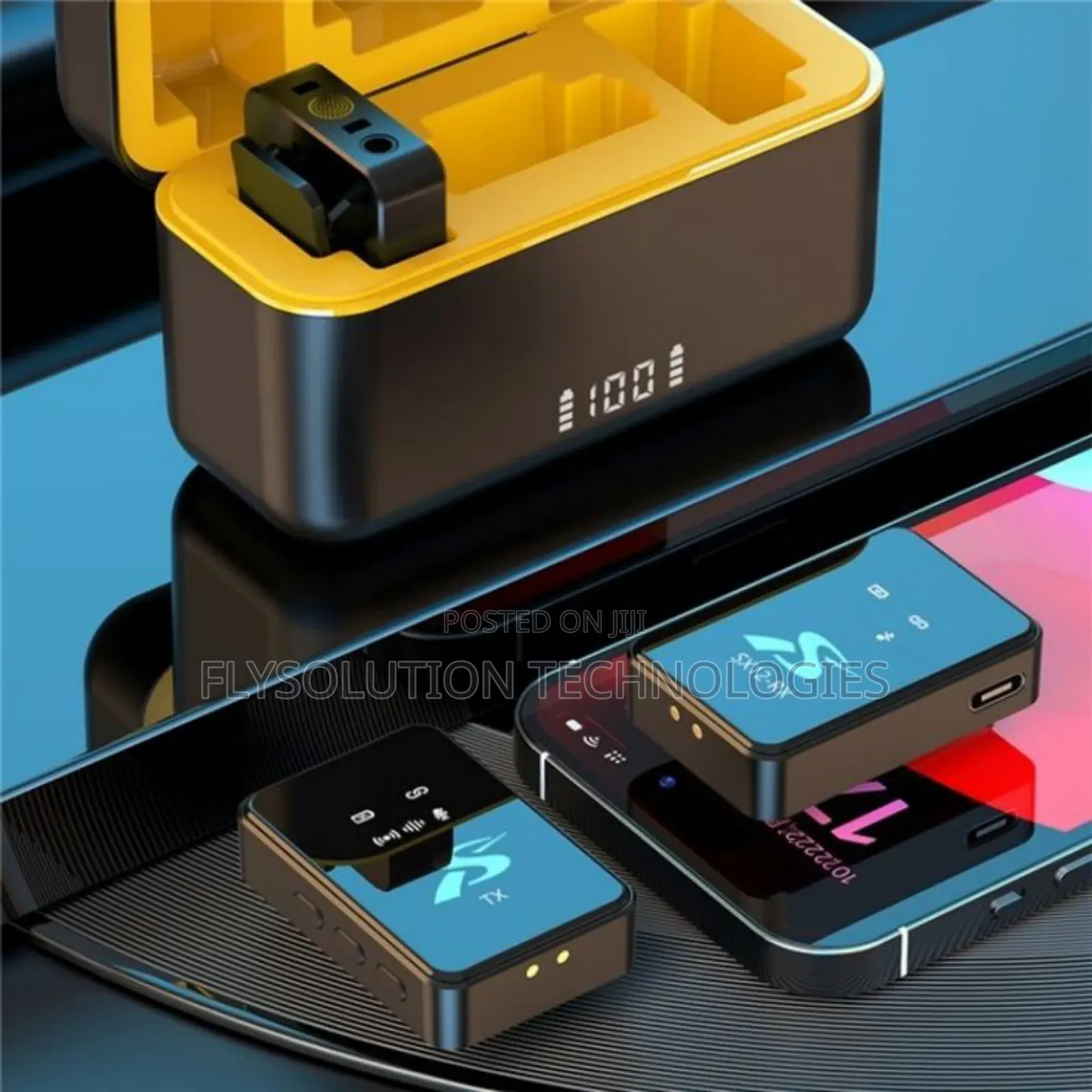Sx12 Lavalier Clip-on Wireless Microphone With Dual Mic