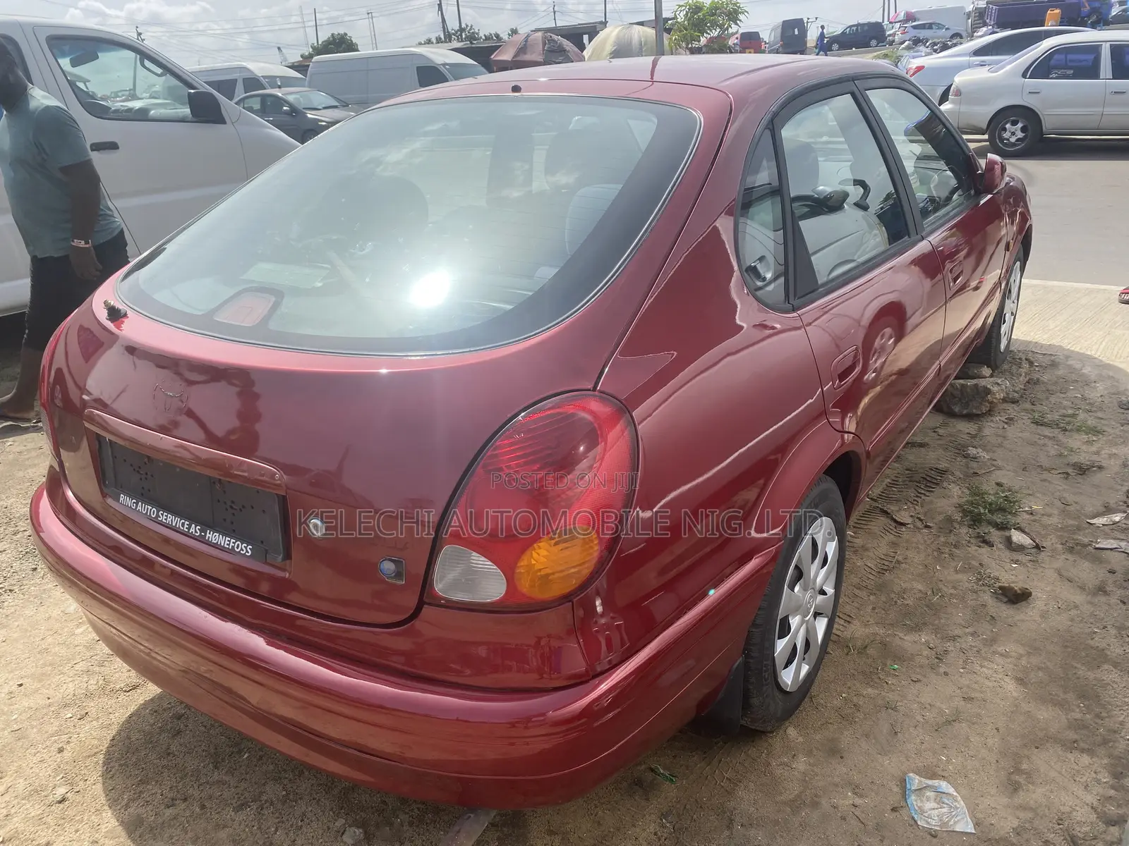 Toyota Corolla Sedan 1999 Red