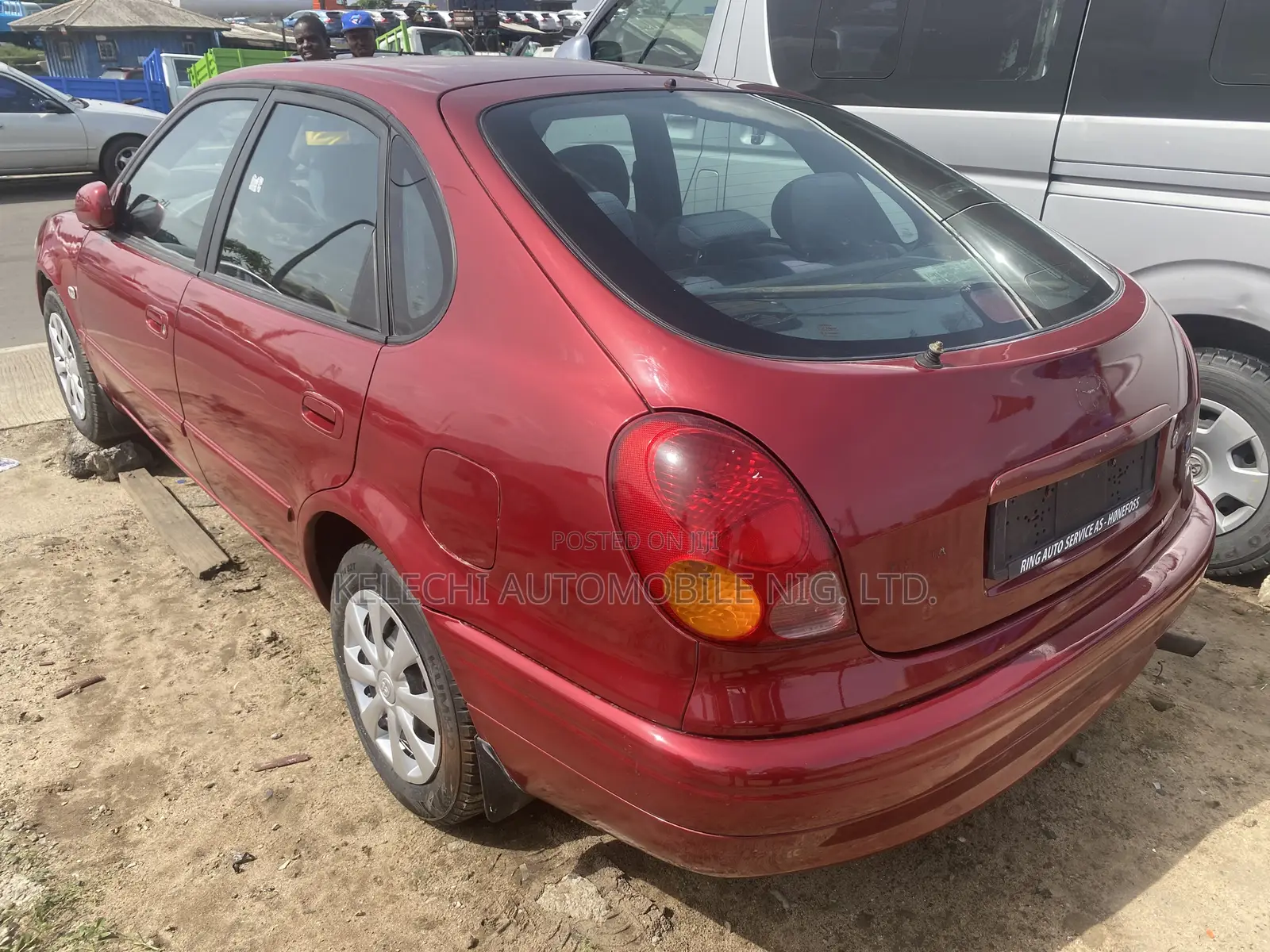 Toyota Corolla Sedan 1999 Red