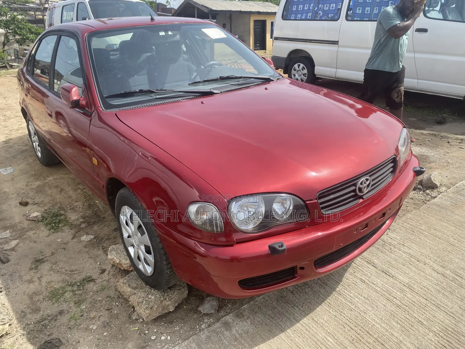 Toyota Corolla Sedan 1999 Red