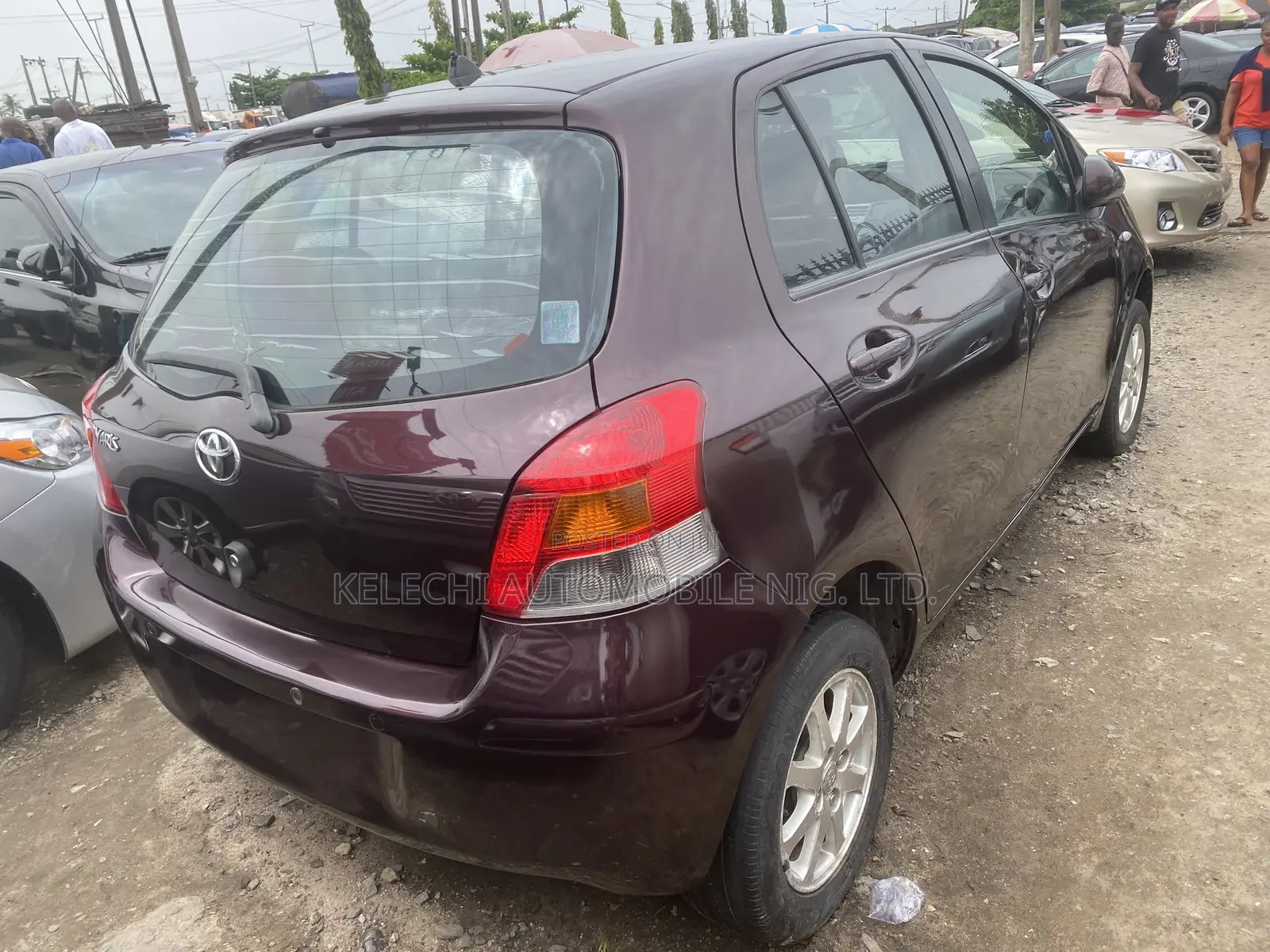 Toyota Yaris 2008 Purple