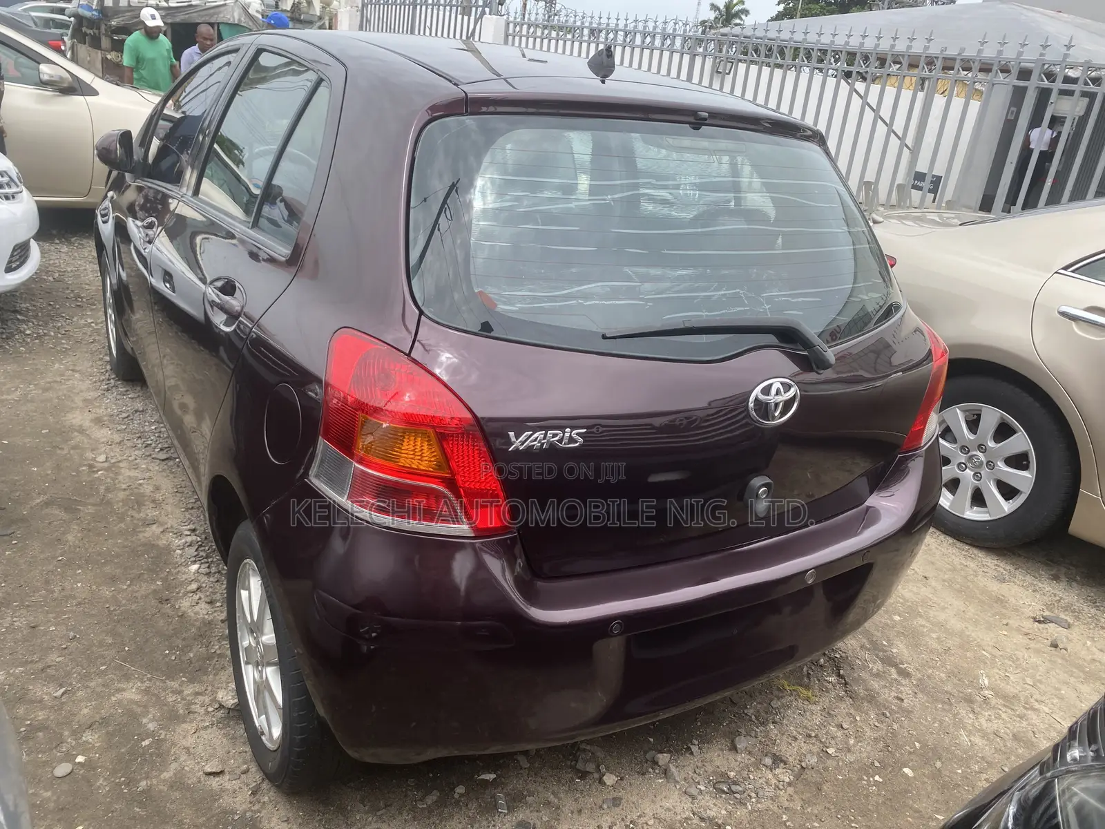 Toyota Yaris 2008 Purple