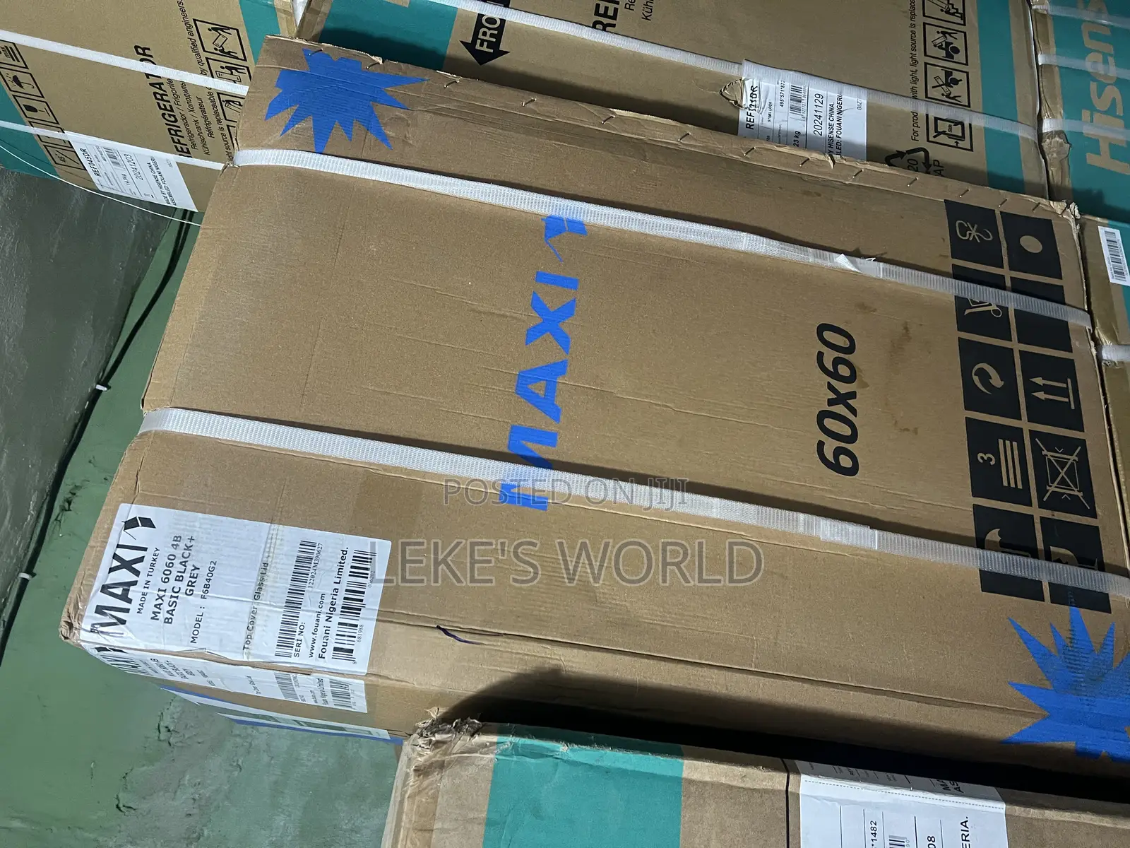60*60 Maxi Standing Gas Burner With Oven