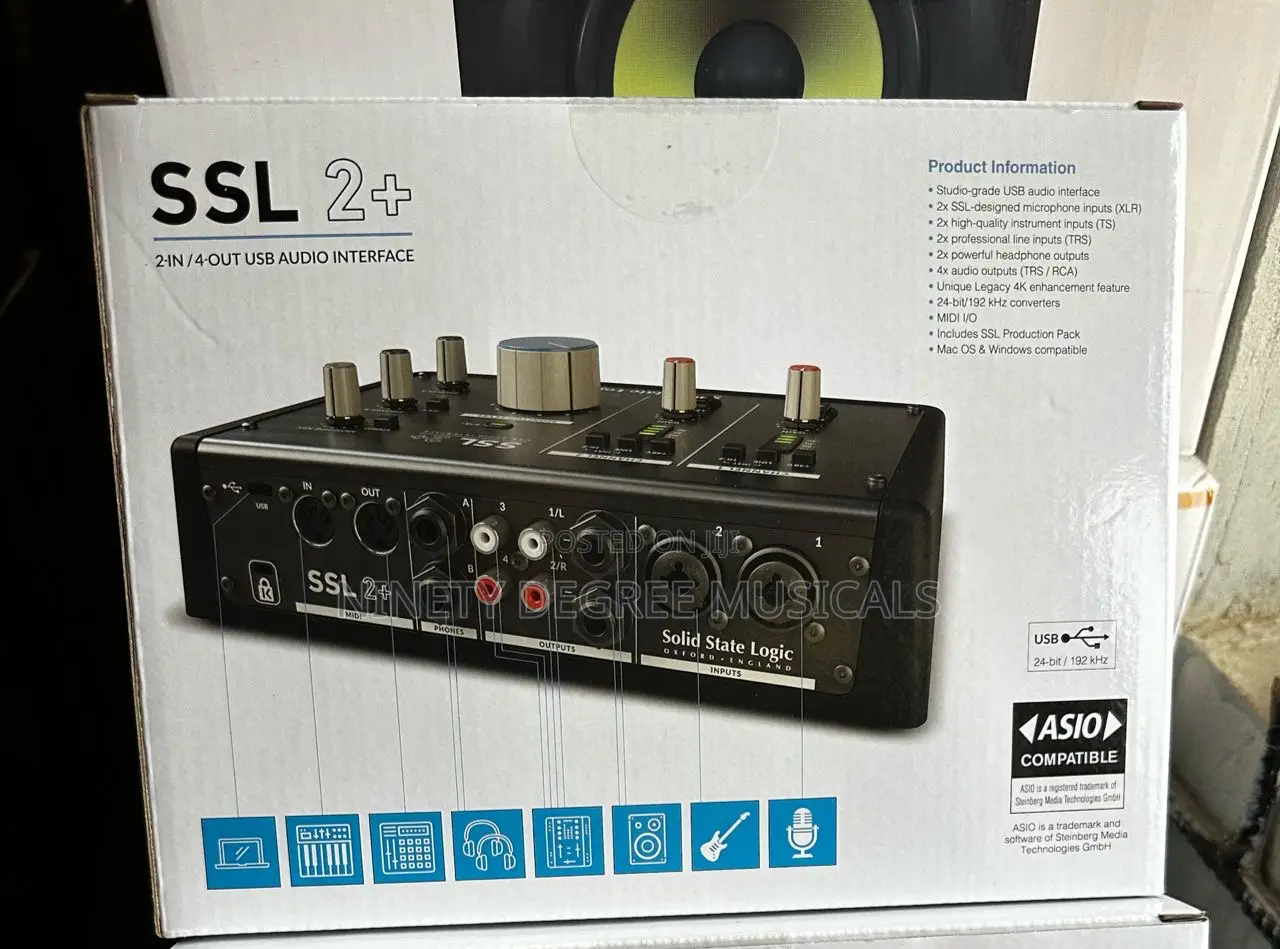 Solid State Ssl2+ Sound Card