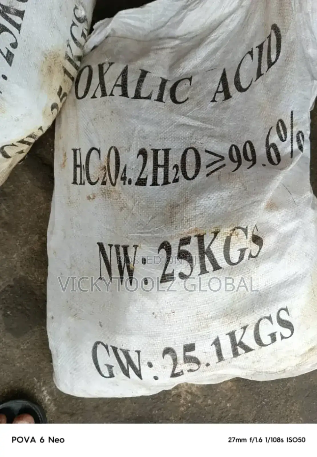 Powder Oxalic Acid 25kg