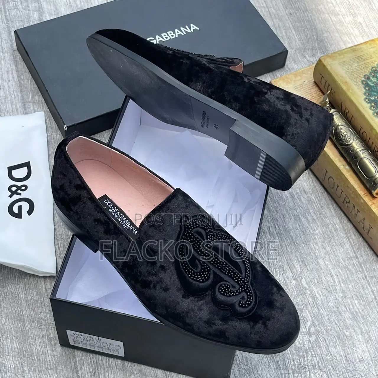 Original Dolce & Gabbana Suede Loafers