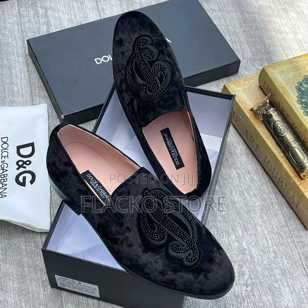 Original Dolce & Gabbana Suede Loafers