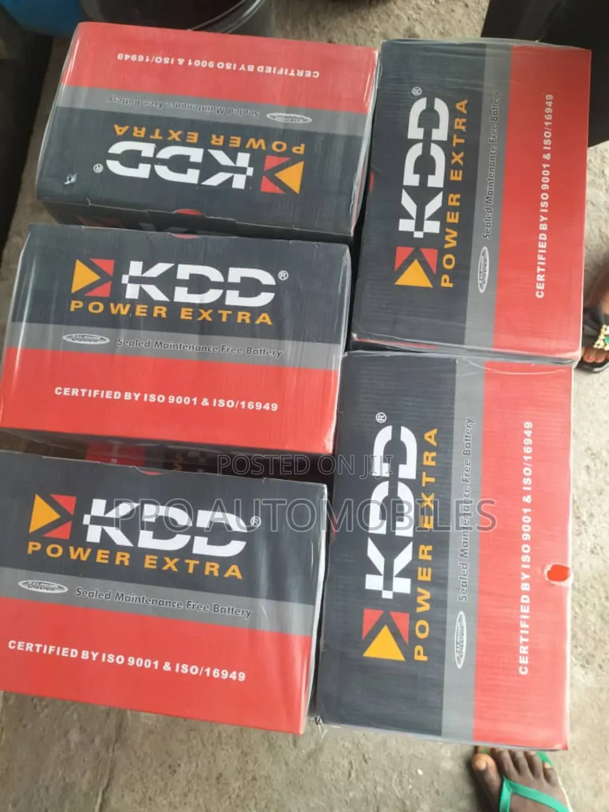 12v 75ah KDD Maintainance Free Battery