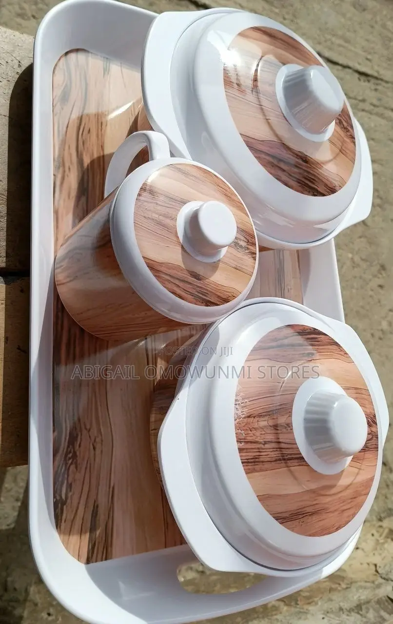 Complete Set Bowl, Cup and Tray