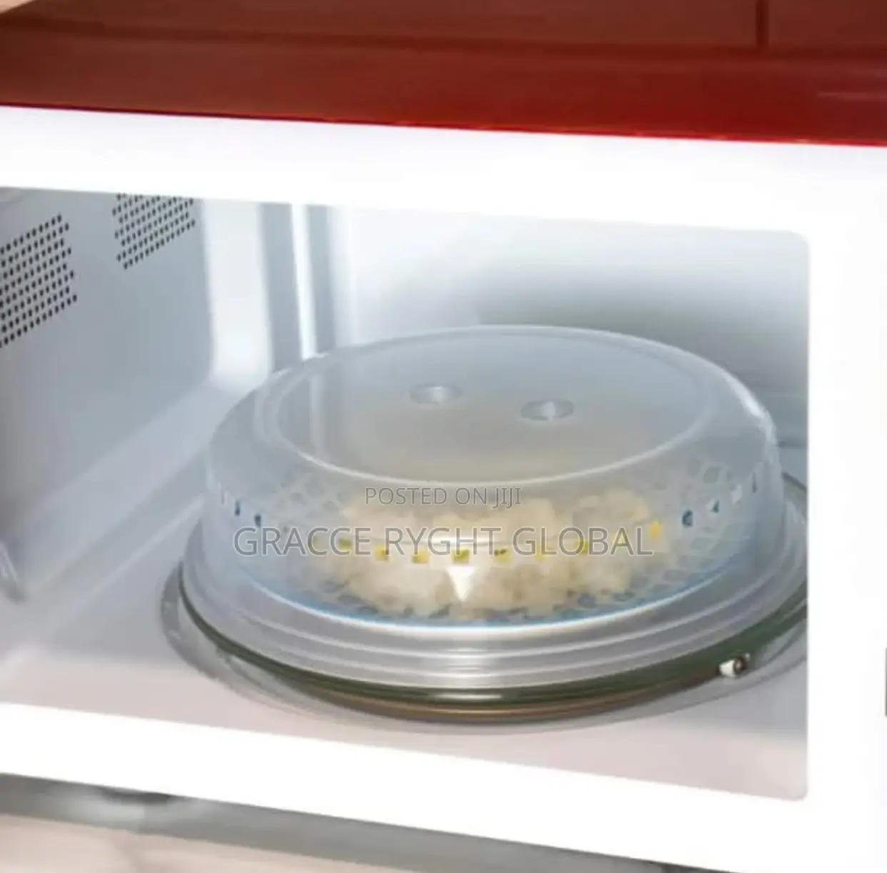 Microwave Food Cover With Steam Vent