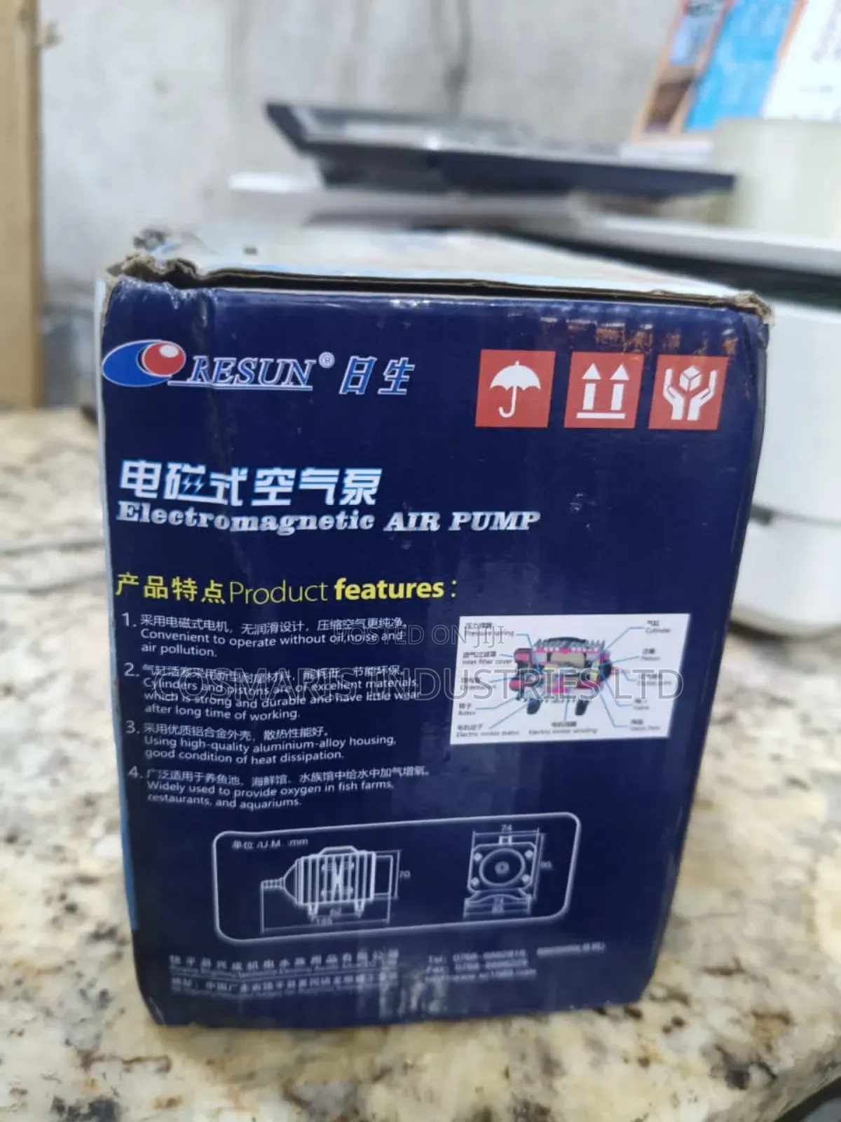 Electro Magnetic Air Pump.