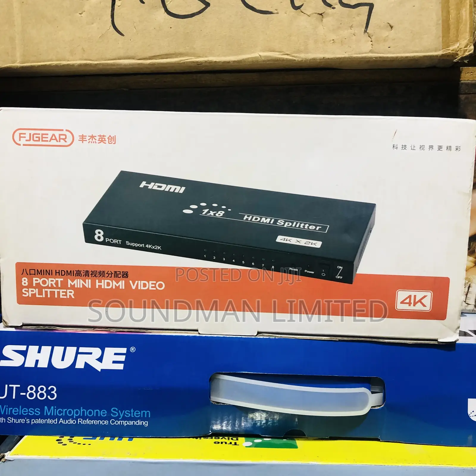 8 Ways Hdmi Video Splitter 8 Hdmi Ports for Tv Monitors