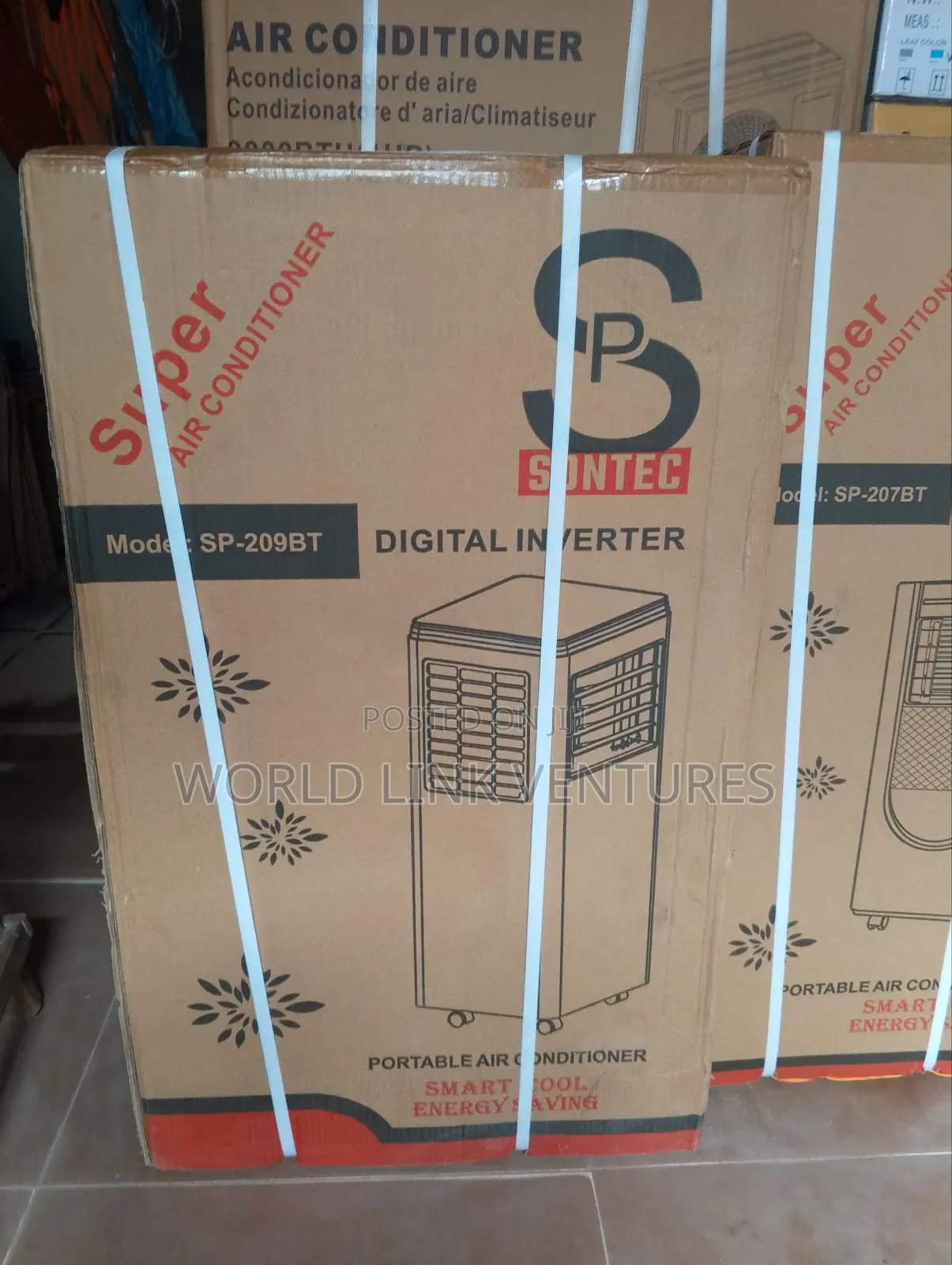 Sontec Smart Mini Ac Energy Savings Inverter Type 1.5 Hp.