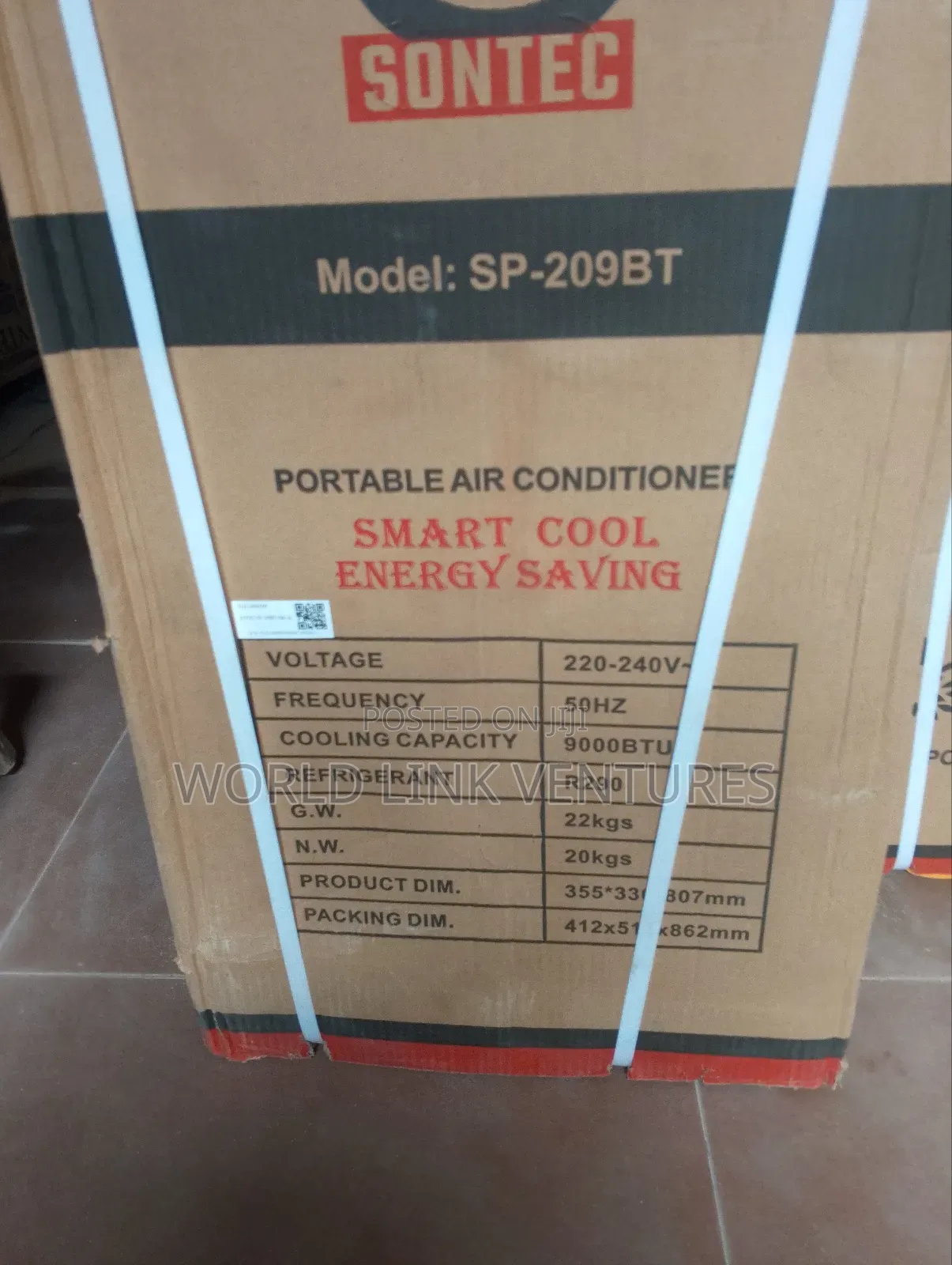Sontec Smart Mini Ac Energy Savings Inverter Type 1.5 Hp.