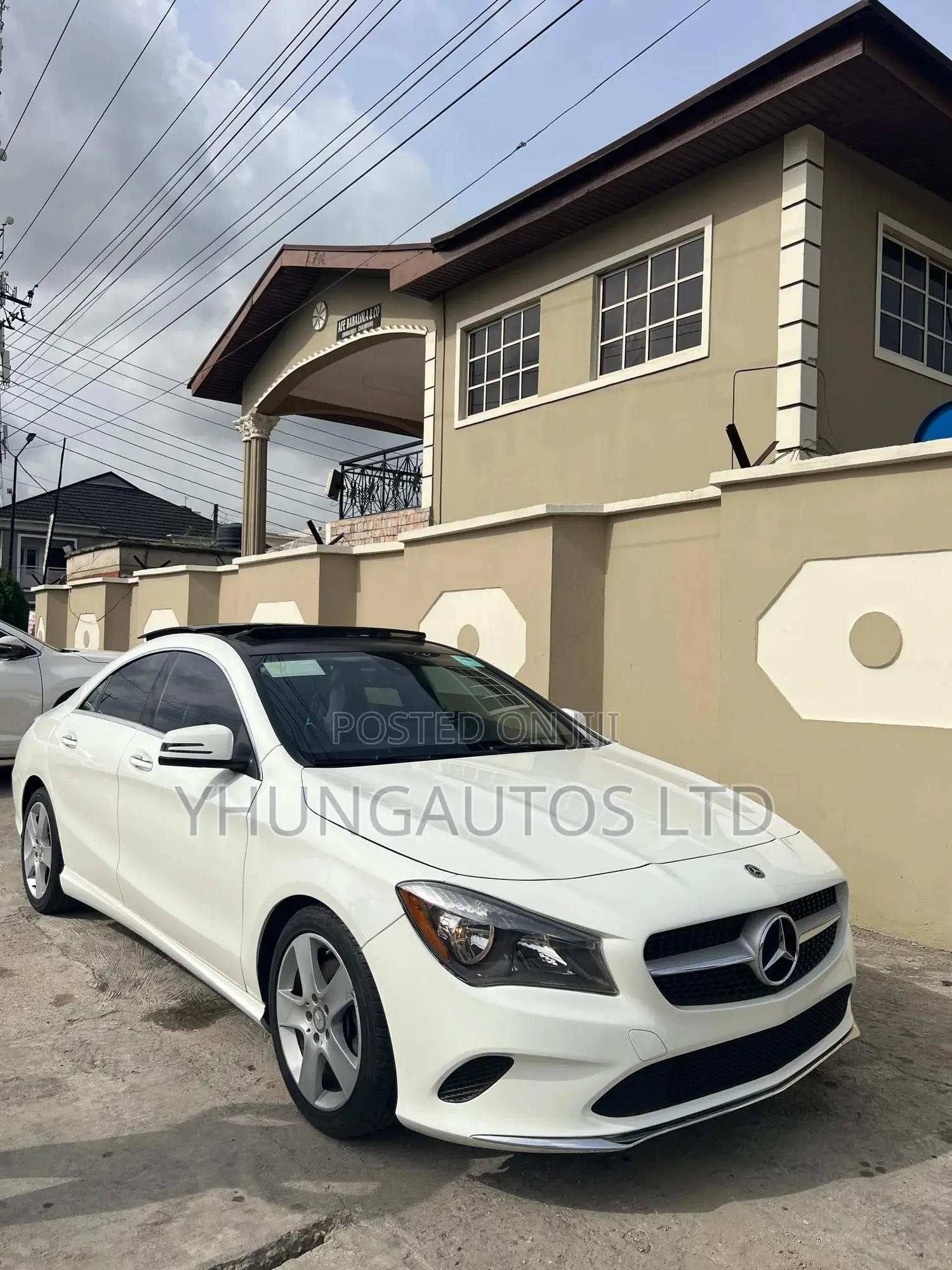 Mercedes-Benz CLA-Class CLA 250 4MATIC Sedan 2018 White