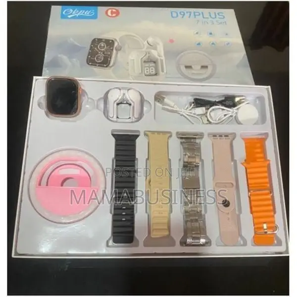D97 - 7 in 3 Set Smart Watch