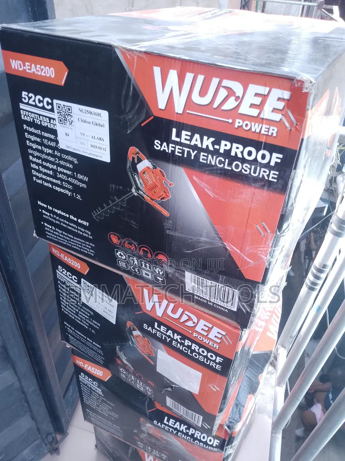 Wuda Earth Auger Machine