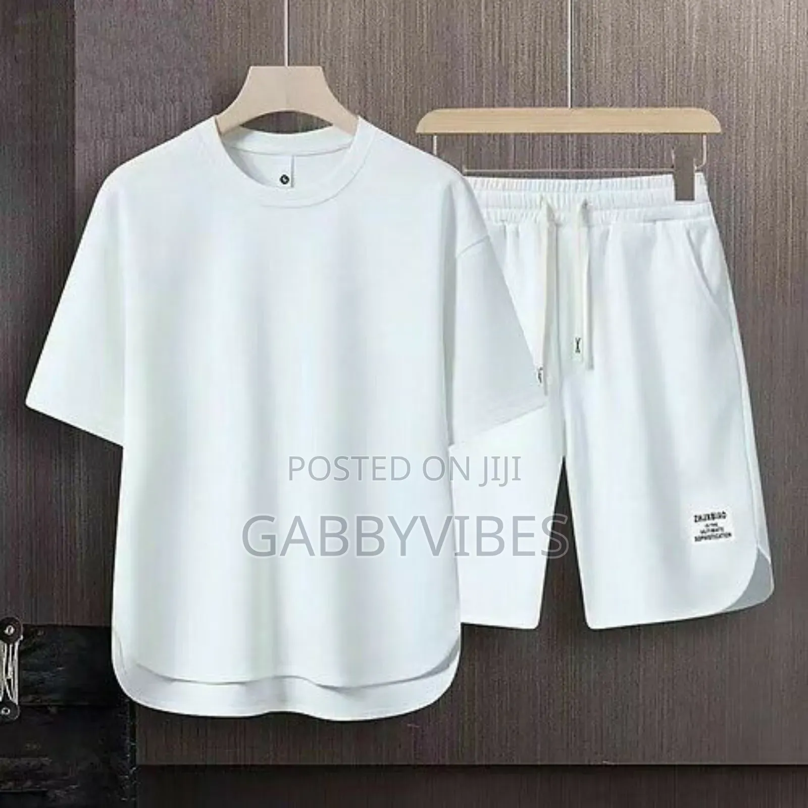 Men's Set Short Sleeve Shirt and Short
