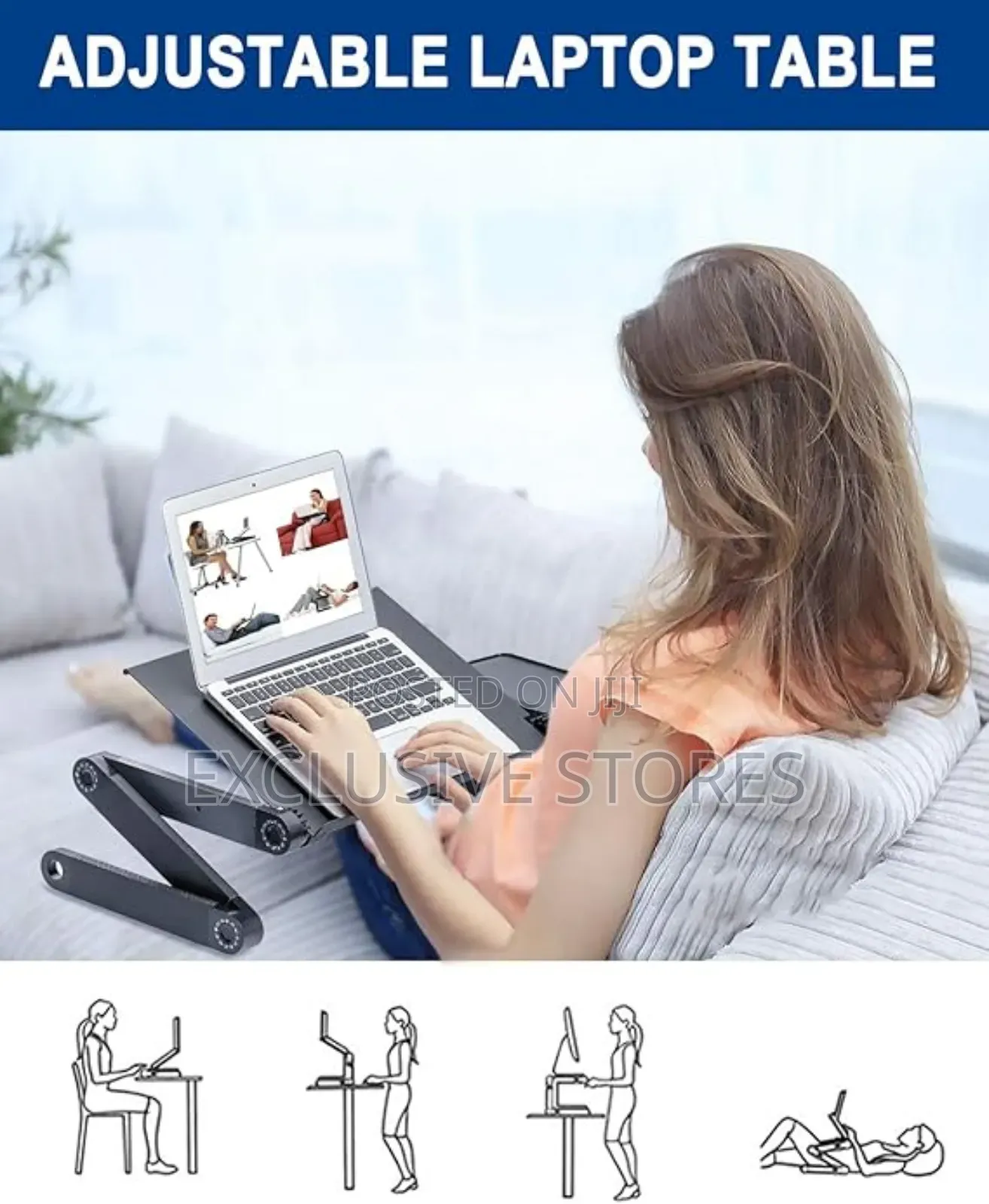 Adjustable Laptop Table