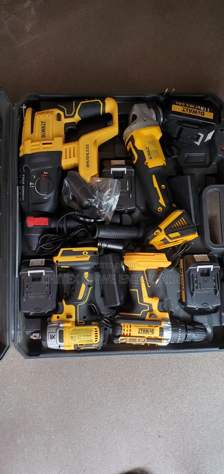 Dewalt 4 in 1 Battery Power Tools