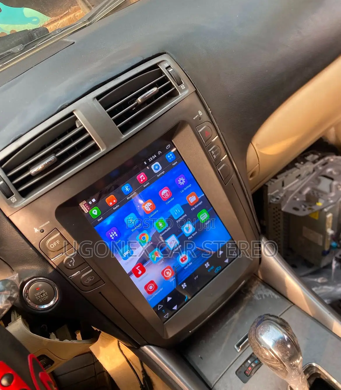Lexus Is 250 Tesla Style Android Set