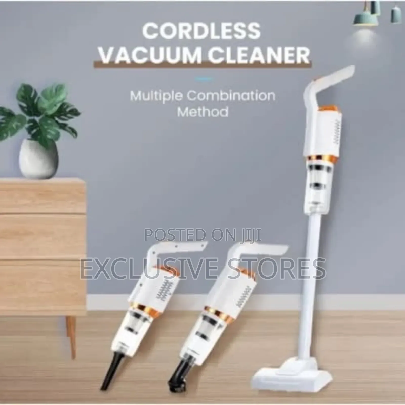 Cordless 4-in-1 Portable Rechargeable Vacuum Cleaner