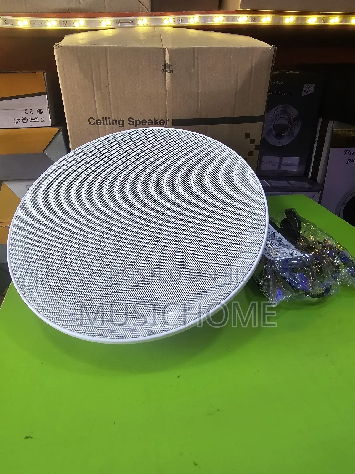 Single 50w Active Bluetooth Ceiling Speaker