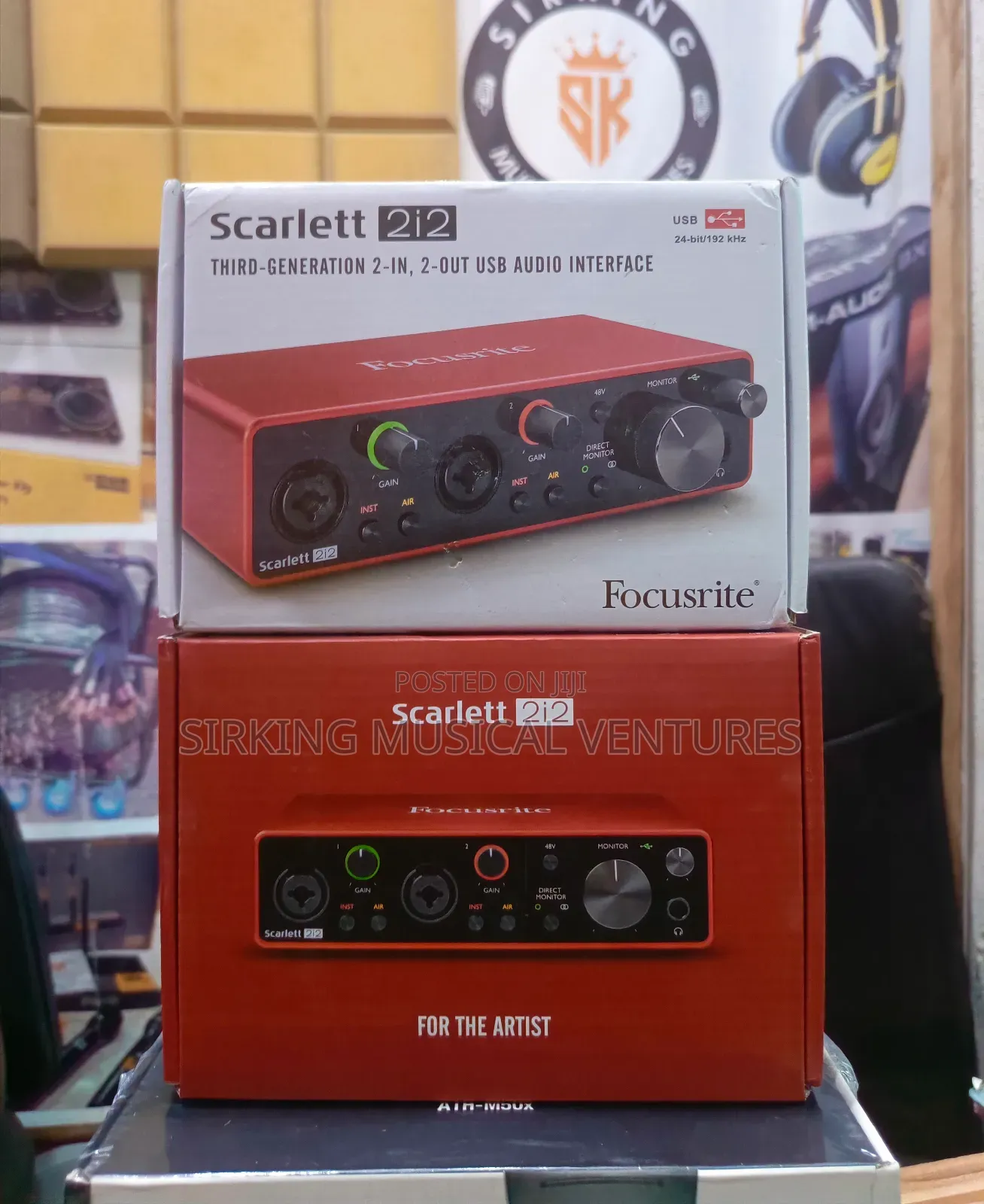 Focusrite 2i2 Soundcard