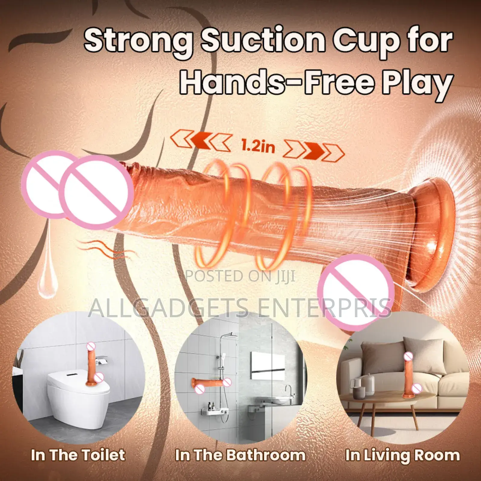 Telescope Female Vibrator Dildo With Remote Control