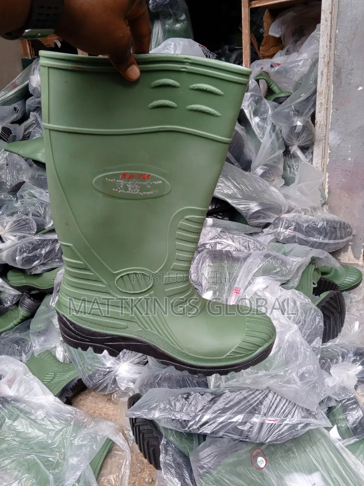 Trucker Rain Boots