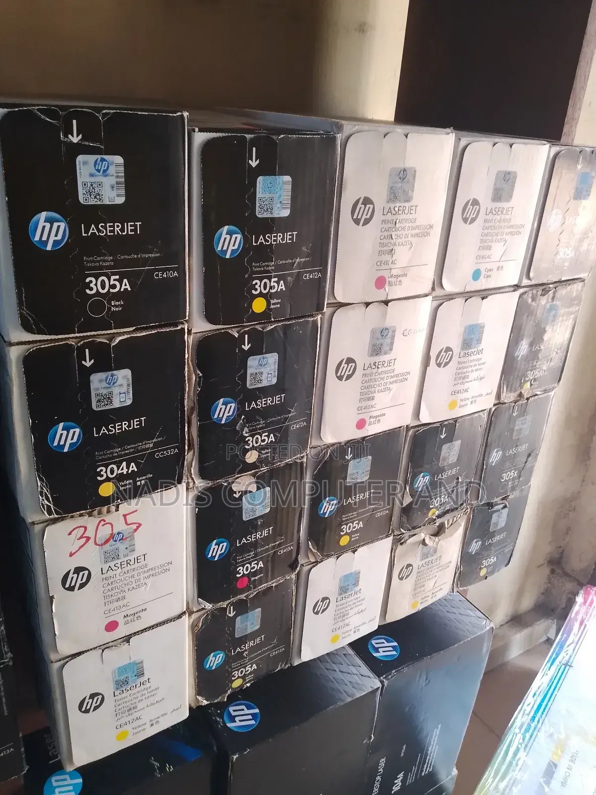Hp Color Laserjet Printer Toner 305a