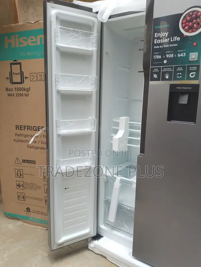 Hisense Rc-67ws User-Friendly Touch Button Refrigerator