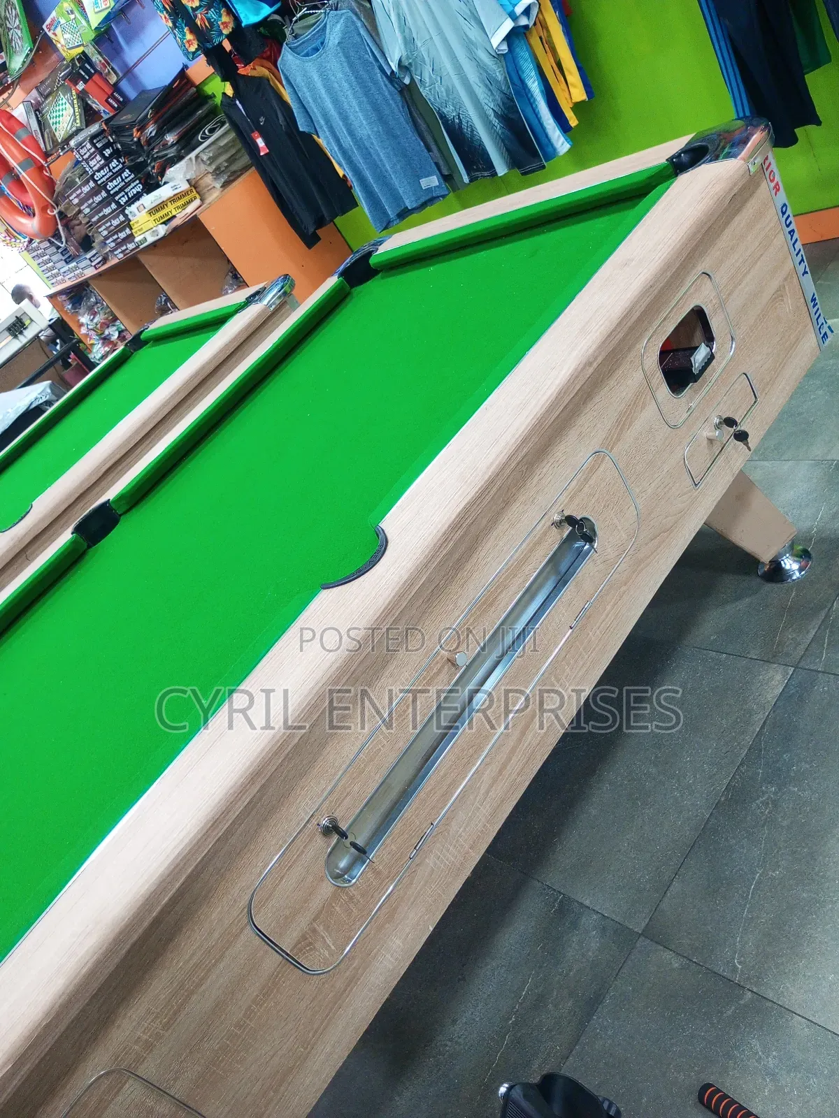 Locally Made Snooker Tables