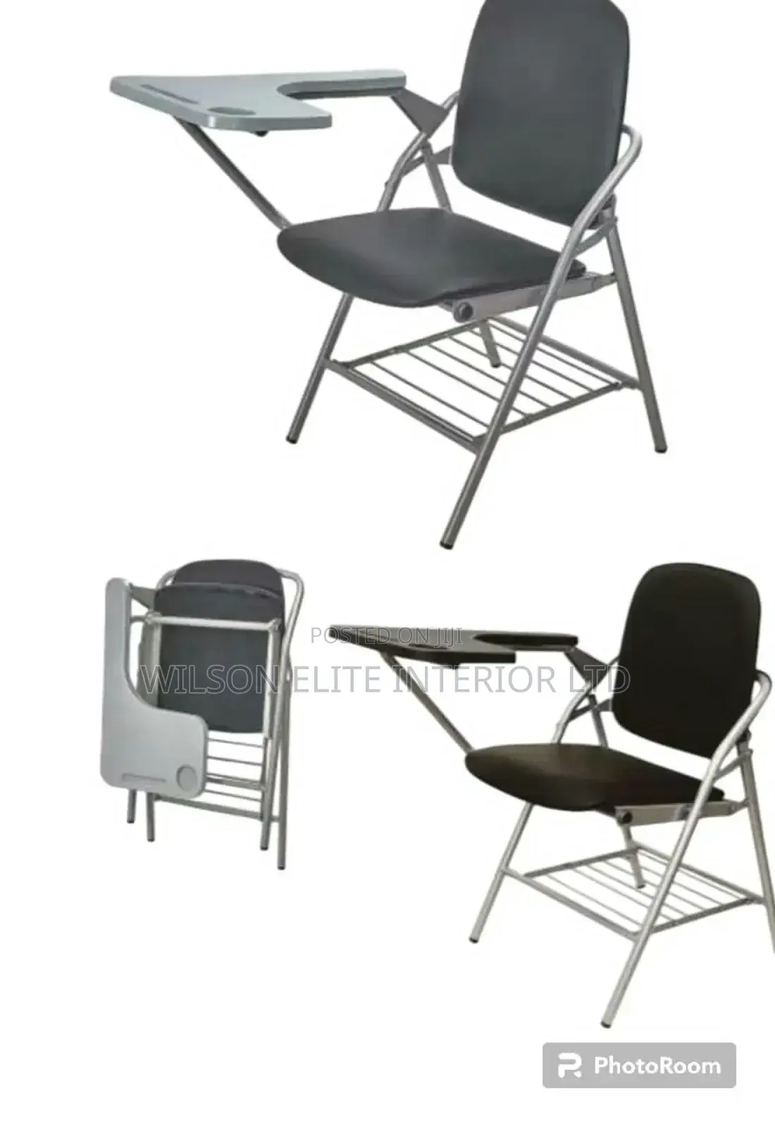 Quality Chair With Writing Pad (Foldable)
