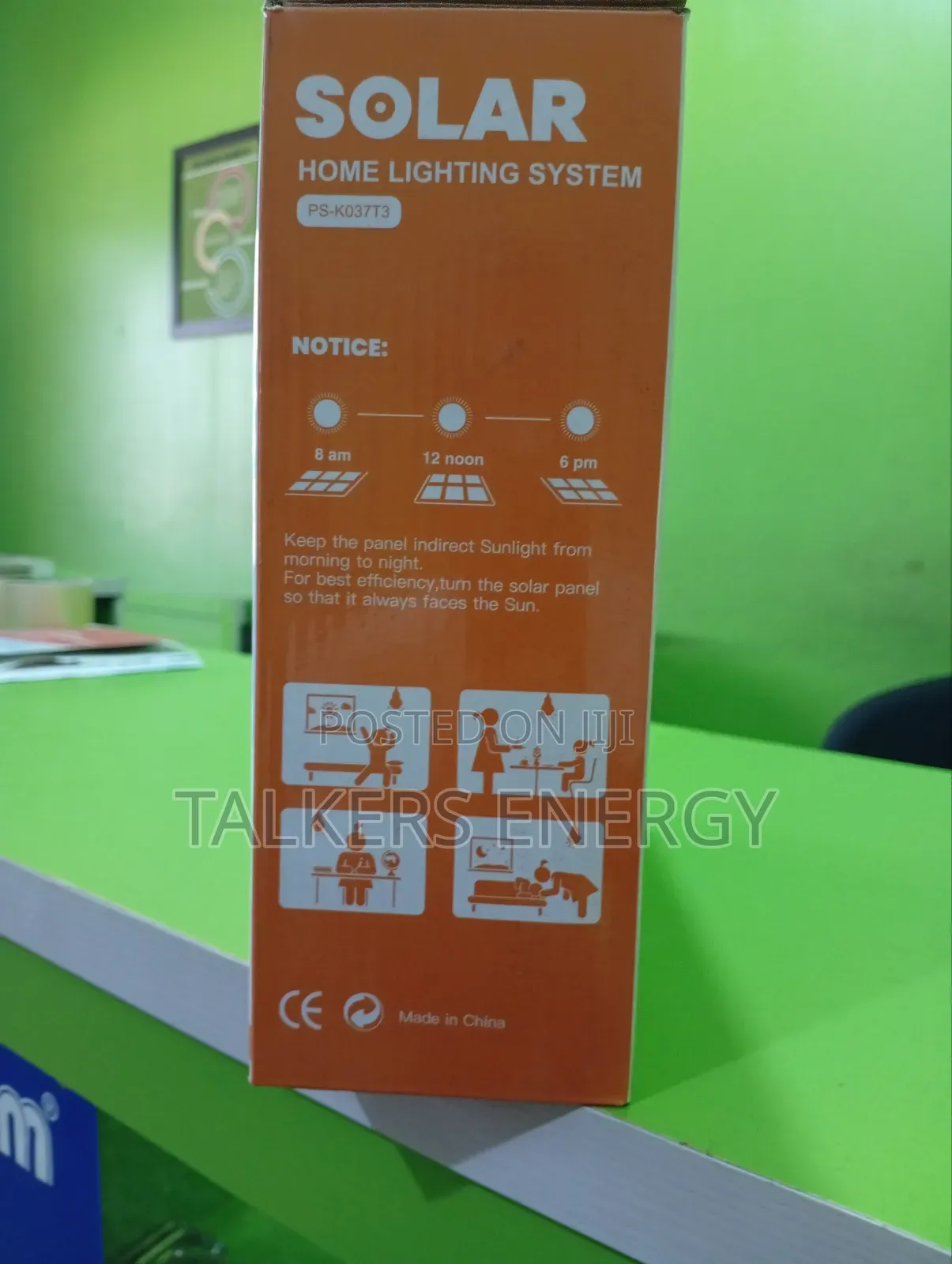 Solar Rechargeable Min Home Lighting System