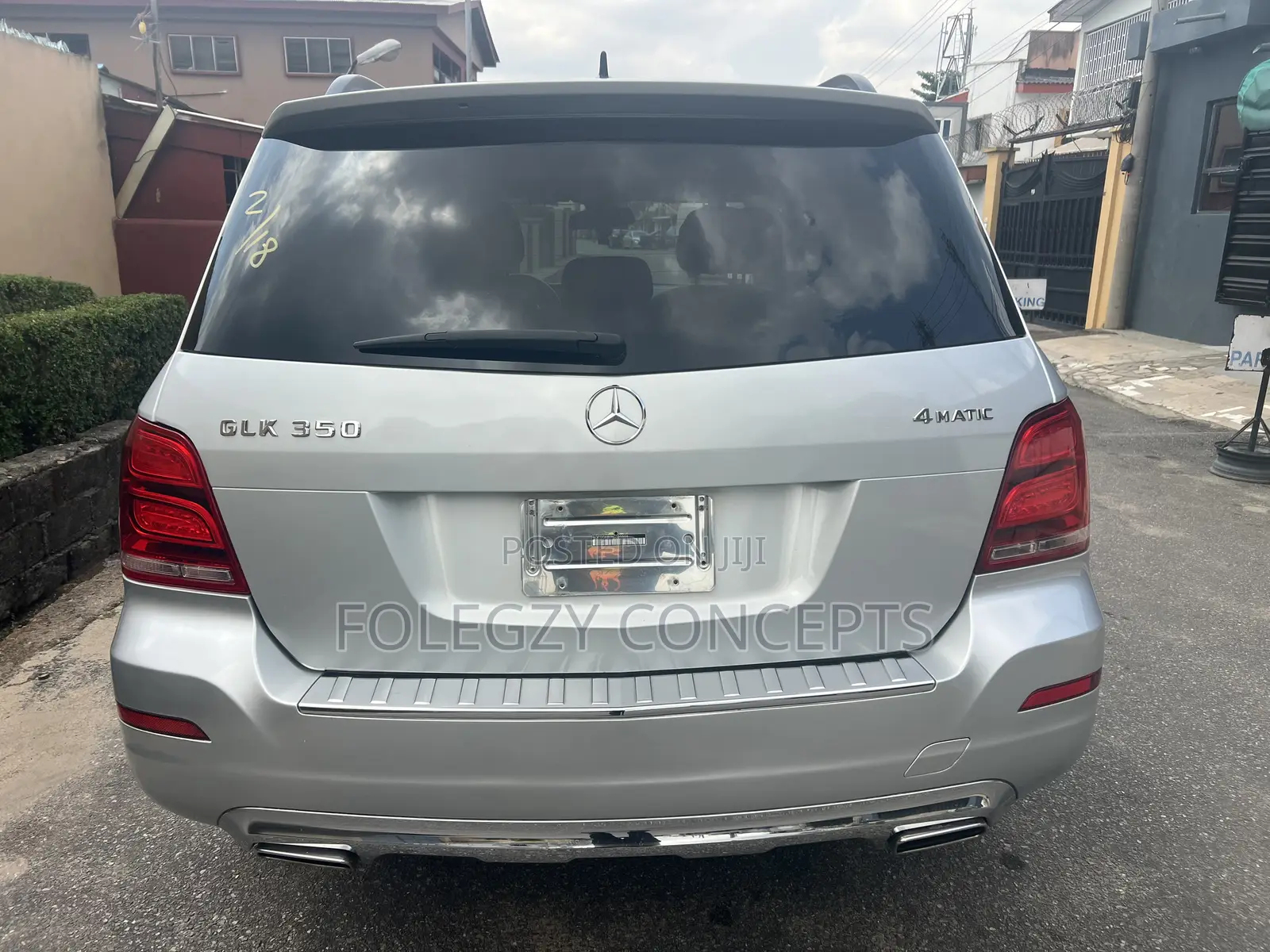 Mercedes-Benz GLK-Class 350 4MATIC 2014 Silver