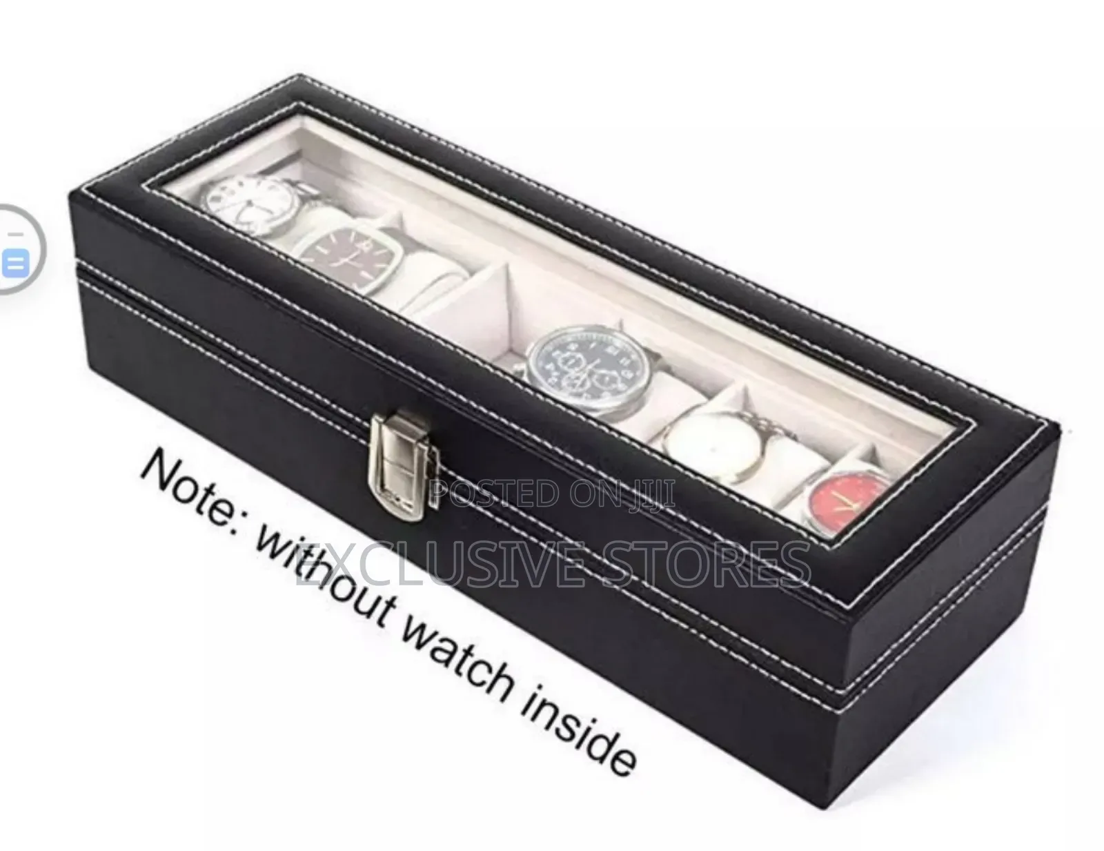 6 Slots Wrist Watch Box