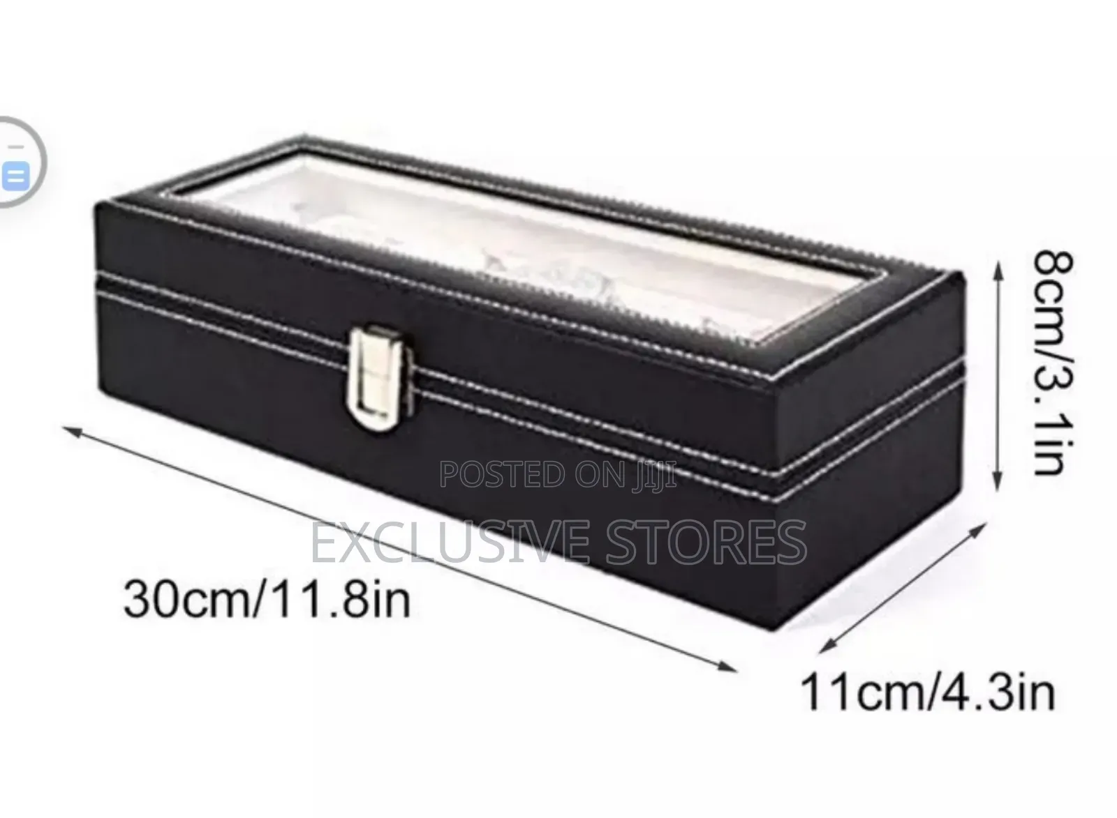 6 Slots Wrist Watch Box