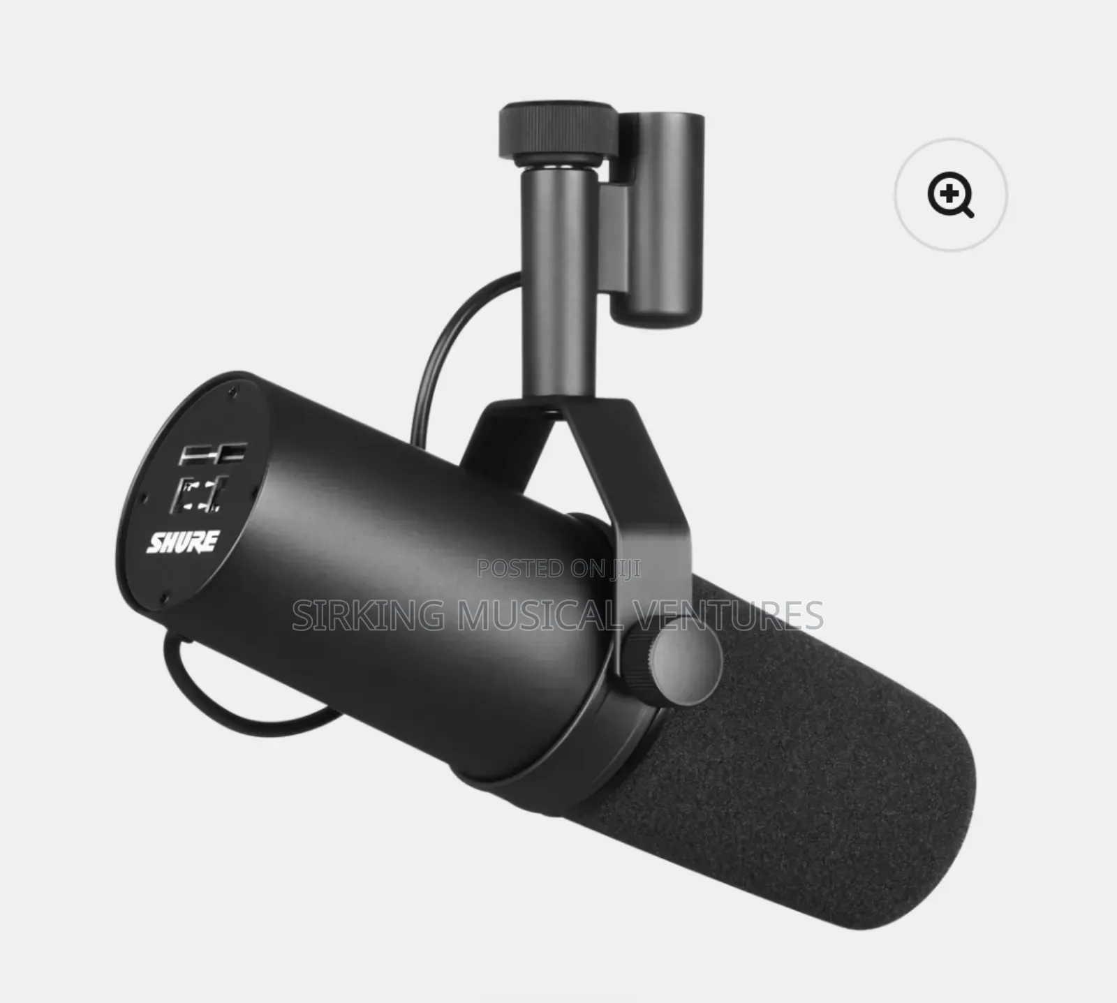 Shure Sm7b Vocal Dynamic Microphone for Broadcast, Podcast