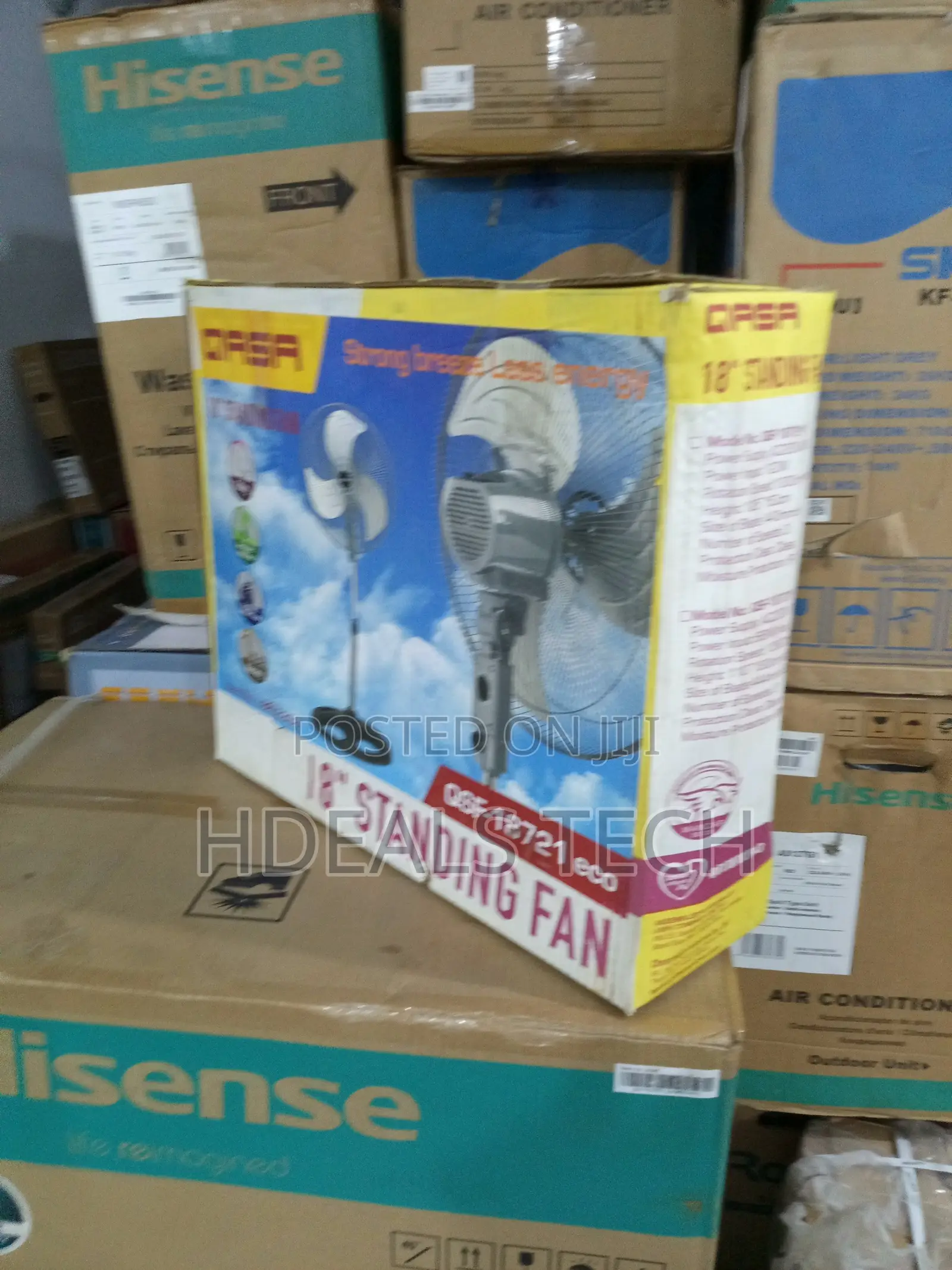 Efficient Cooling Fan - Qasa 18" Standing QSF-18721