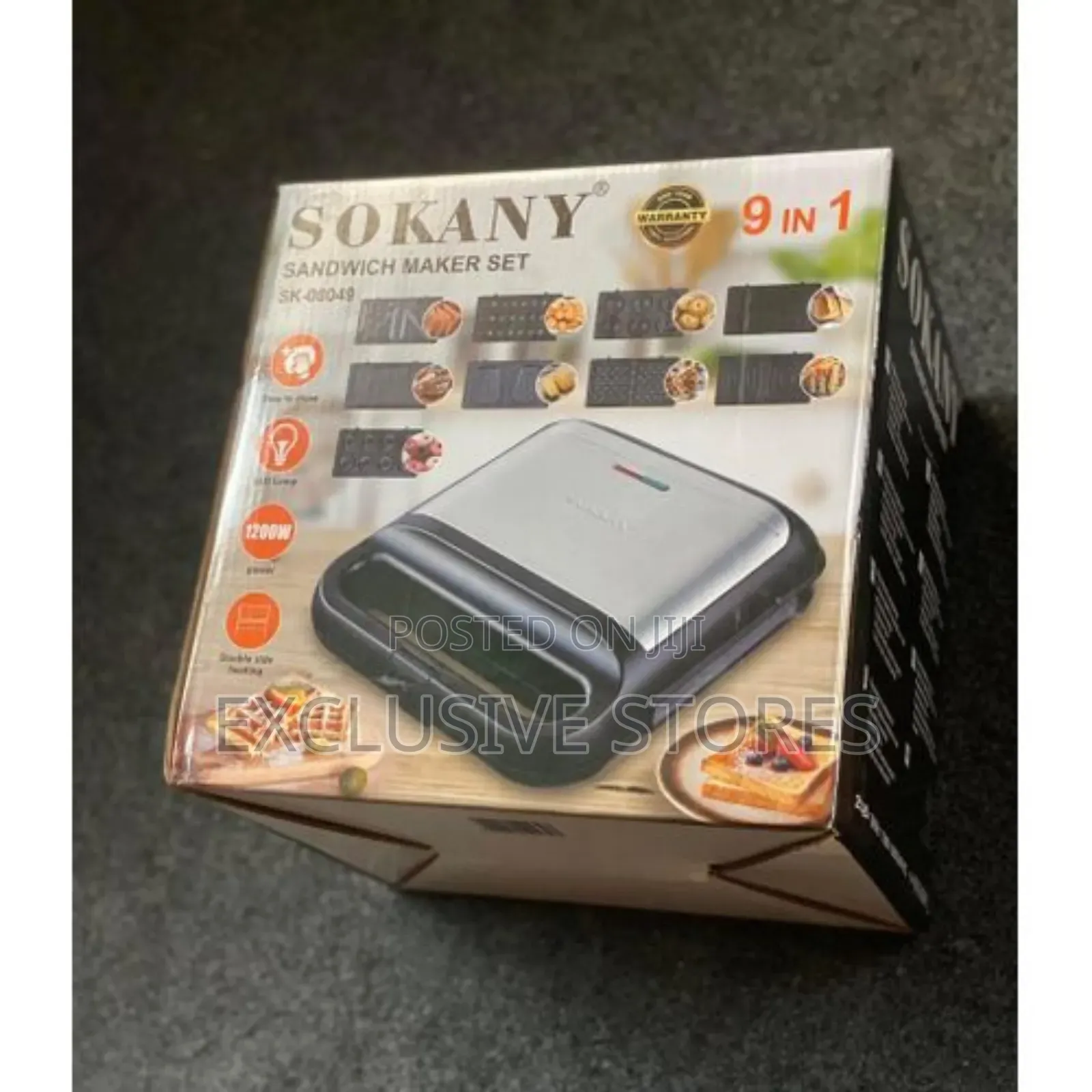 9 in 1 Sokany Sandwich Maker