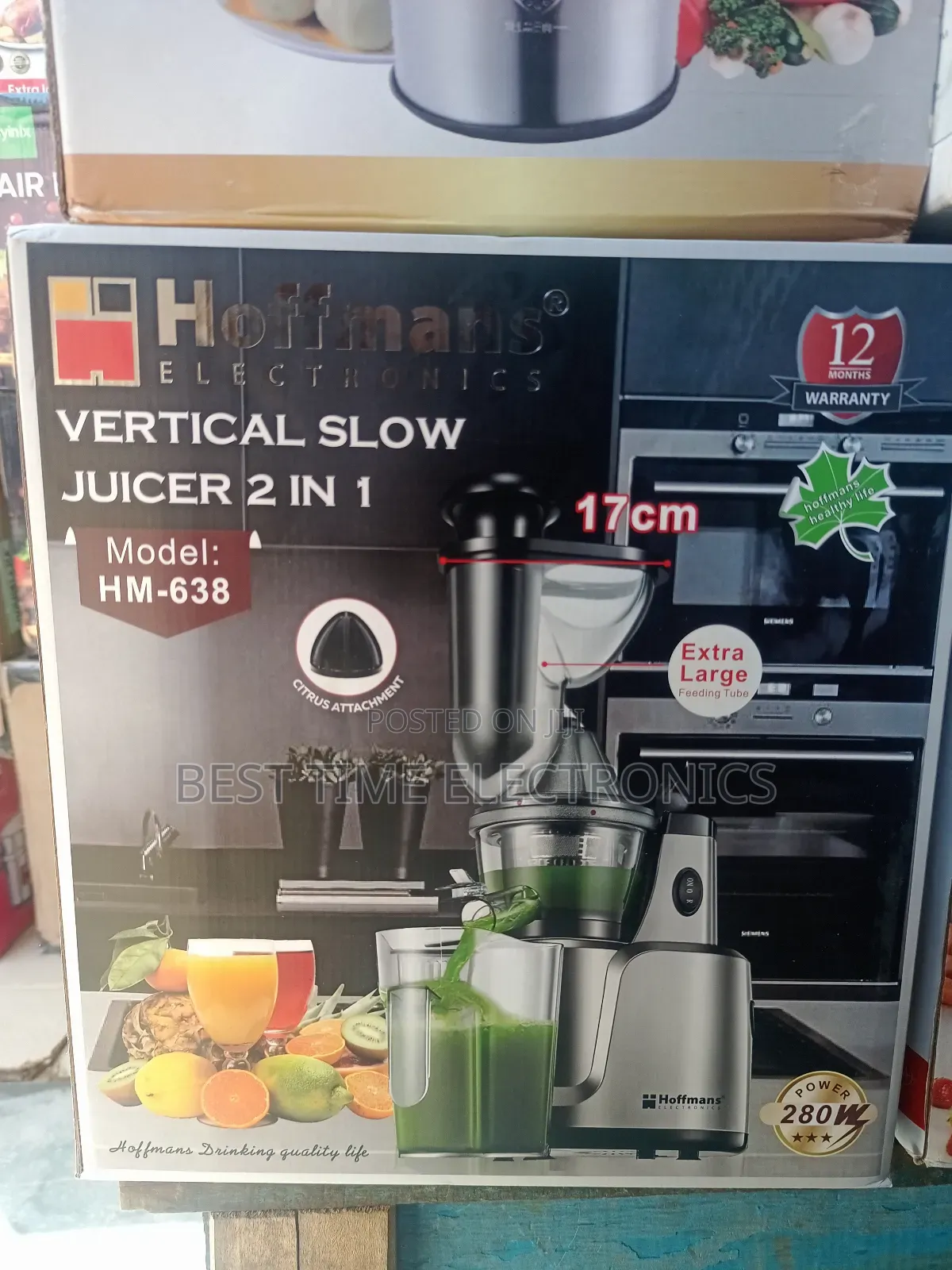 Hoffman's 2in1 Slow Juicer