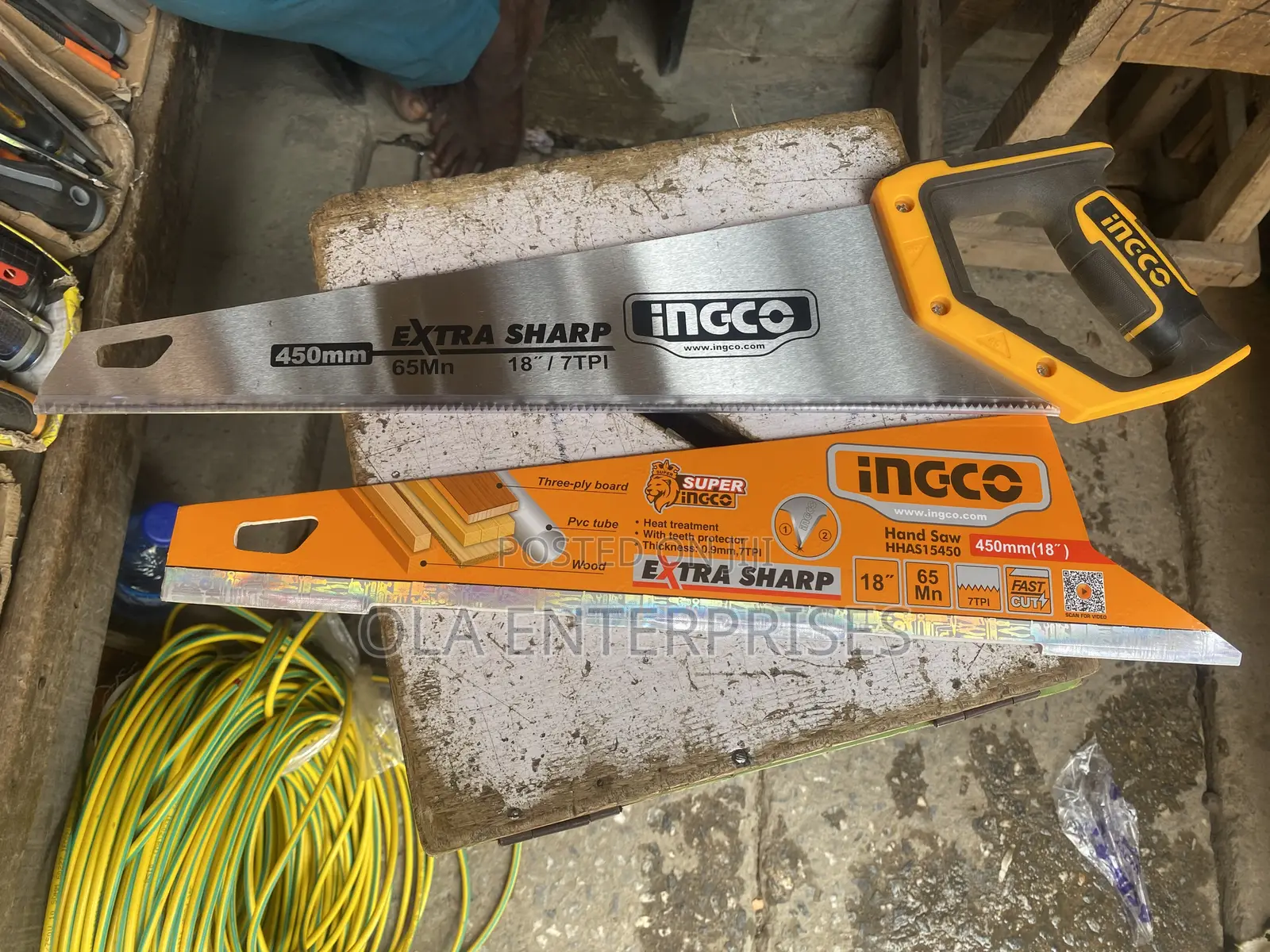 Ingco 18” Carpenter Saw