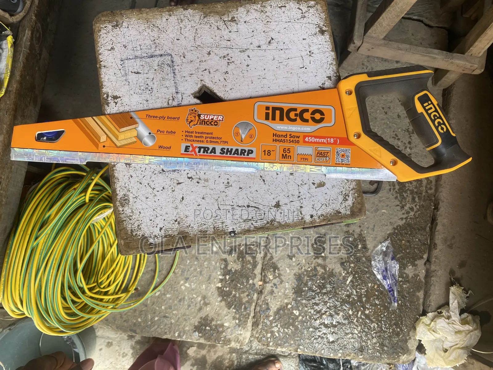 Ingco 18” Carpenter Saw
